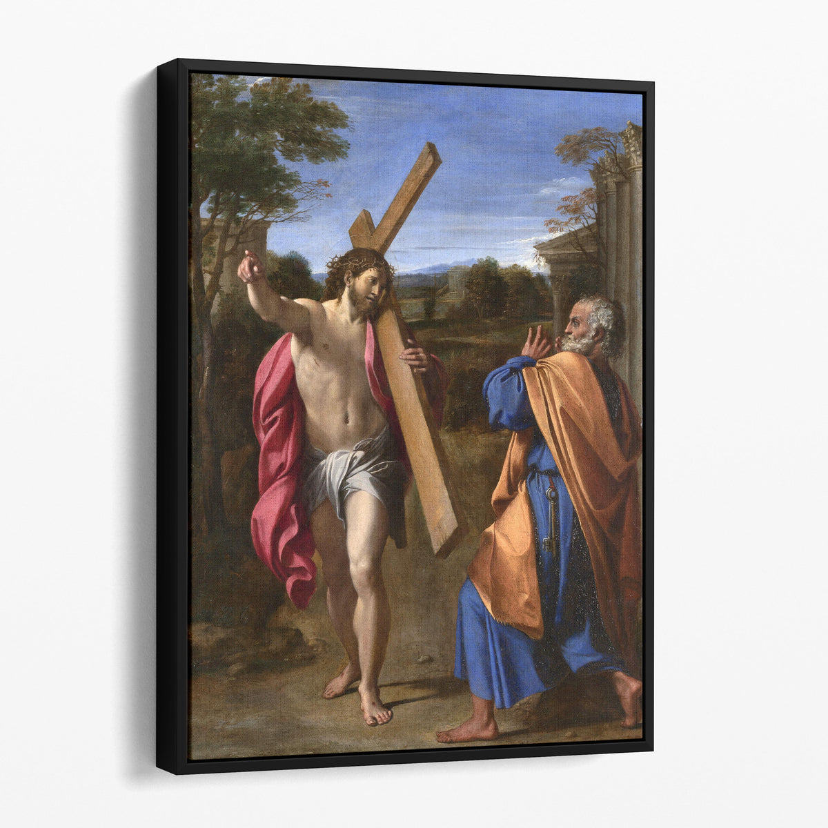 Domine, Quo Vadis - Annibale Carracci