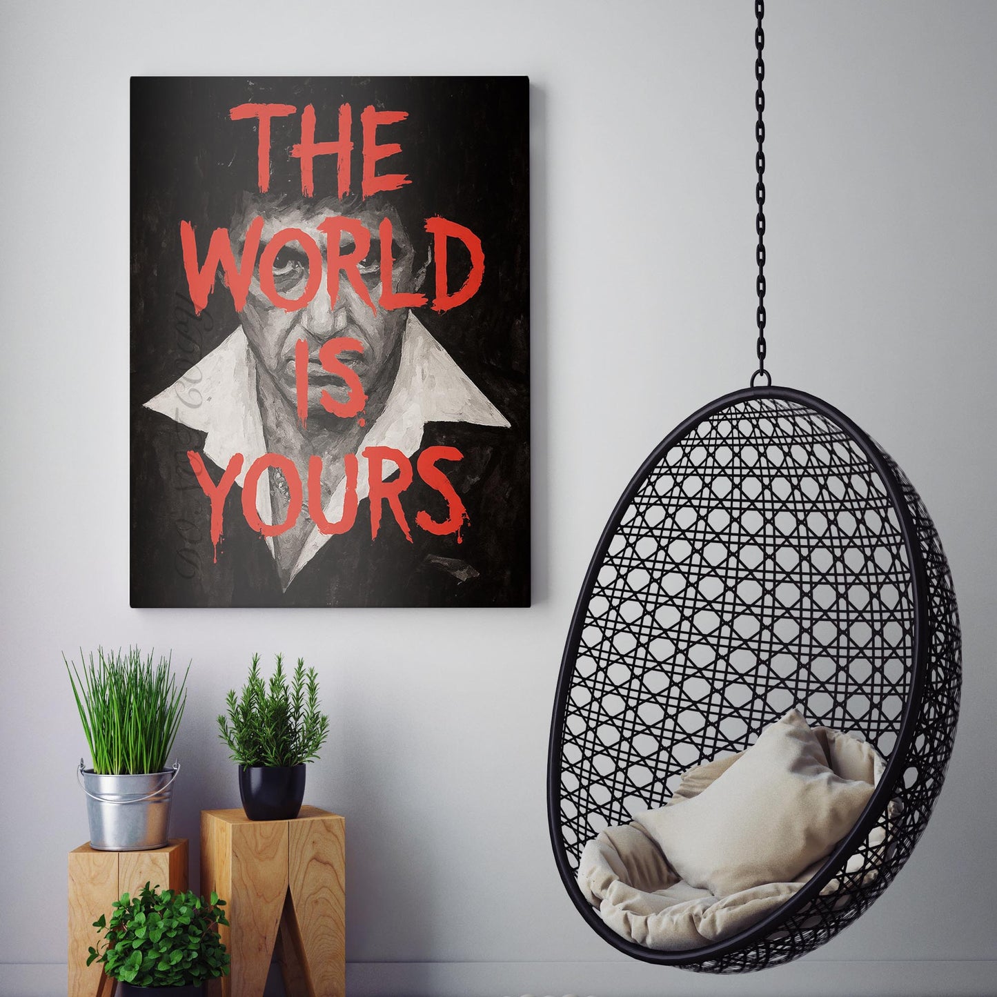 The World Is Yours Tony Montana Scarface