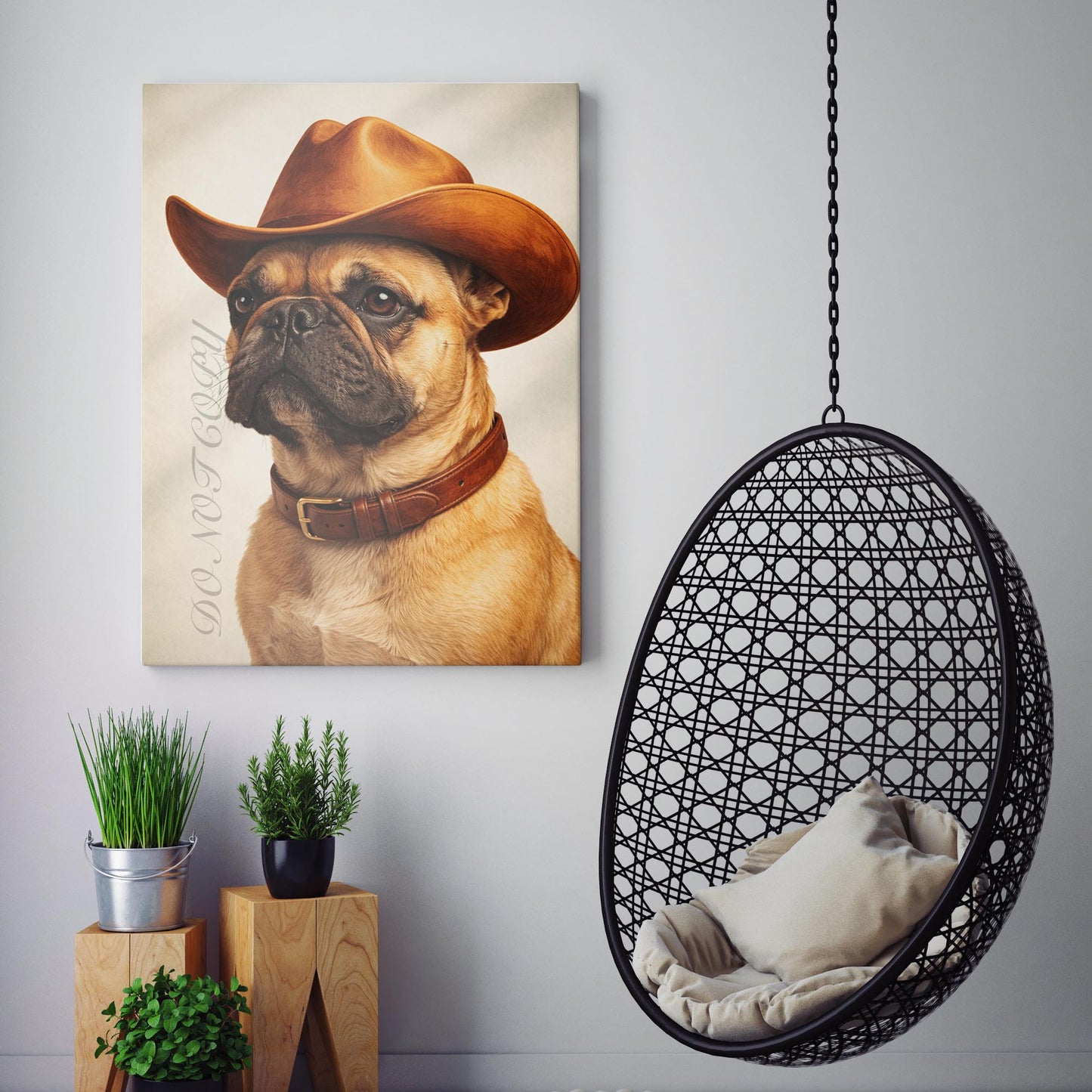 French Bulldog Cowboy