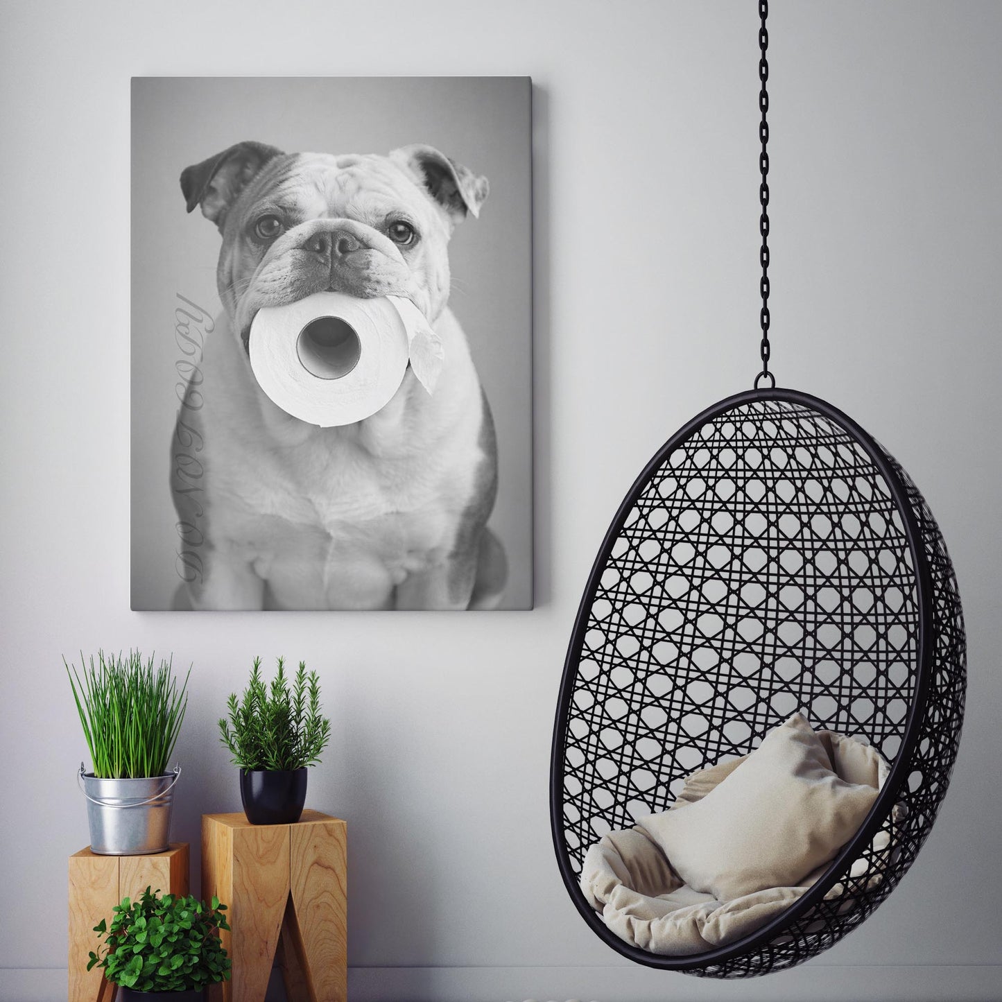 Bulldog Toilet Paper