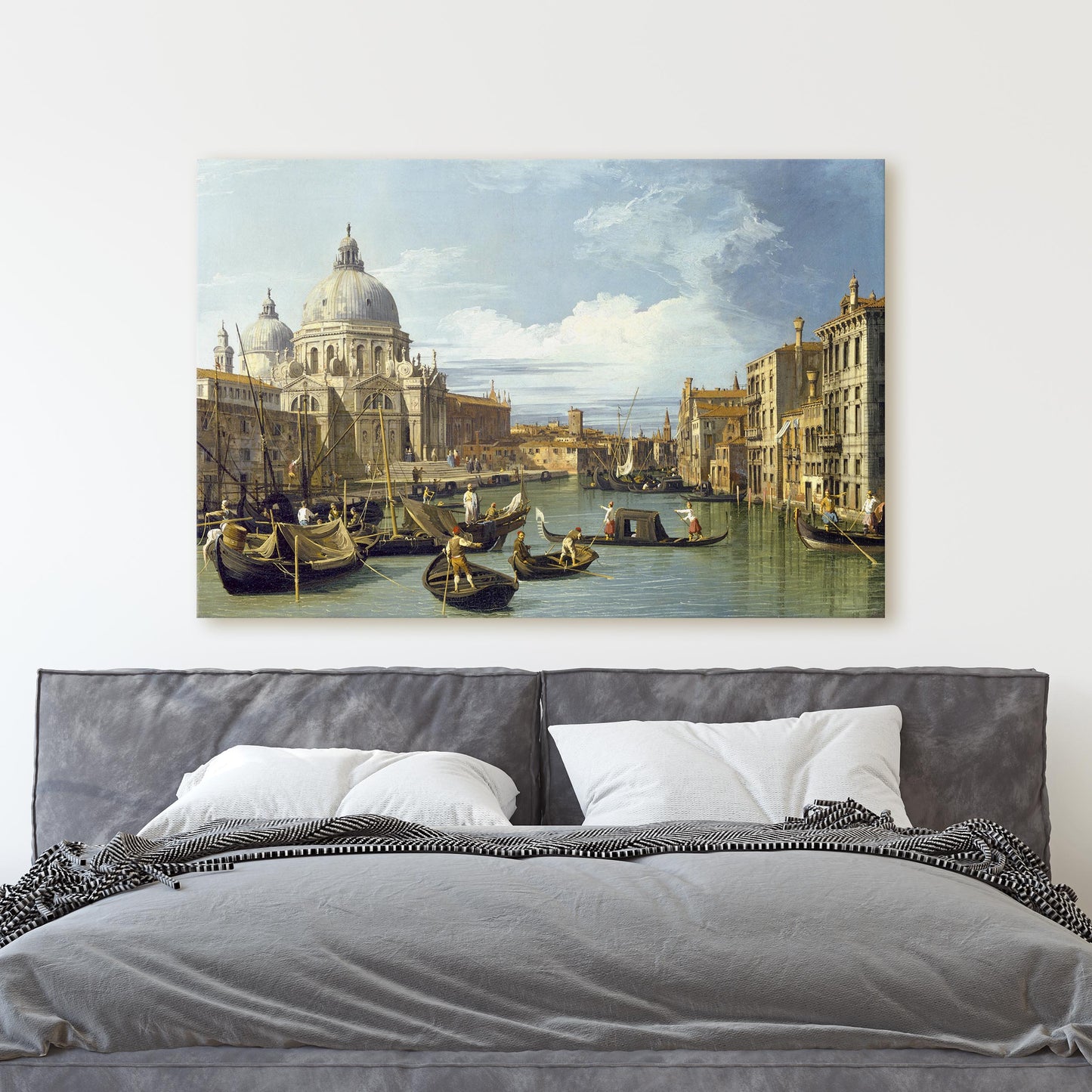 The Entrance to the Grand Canal, Venice - Canaletto