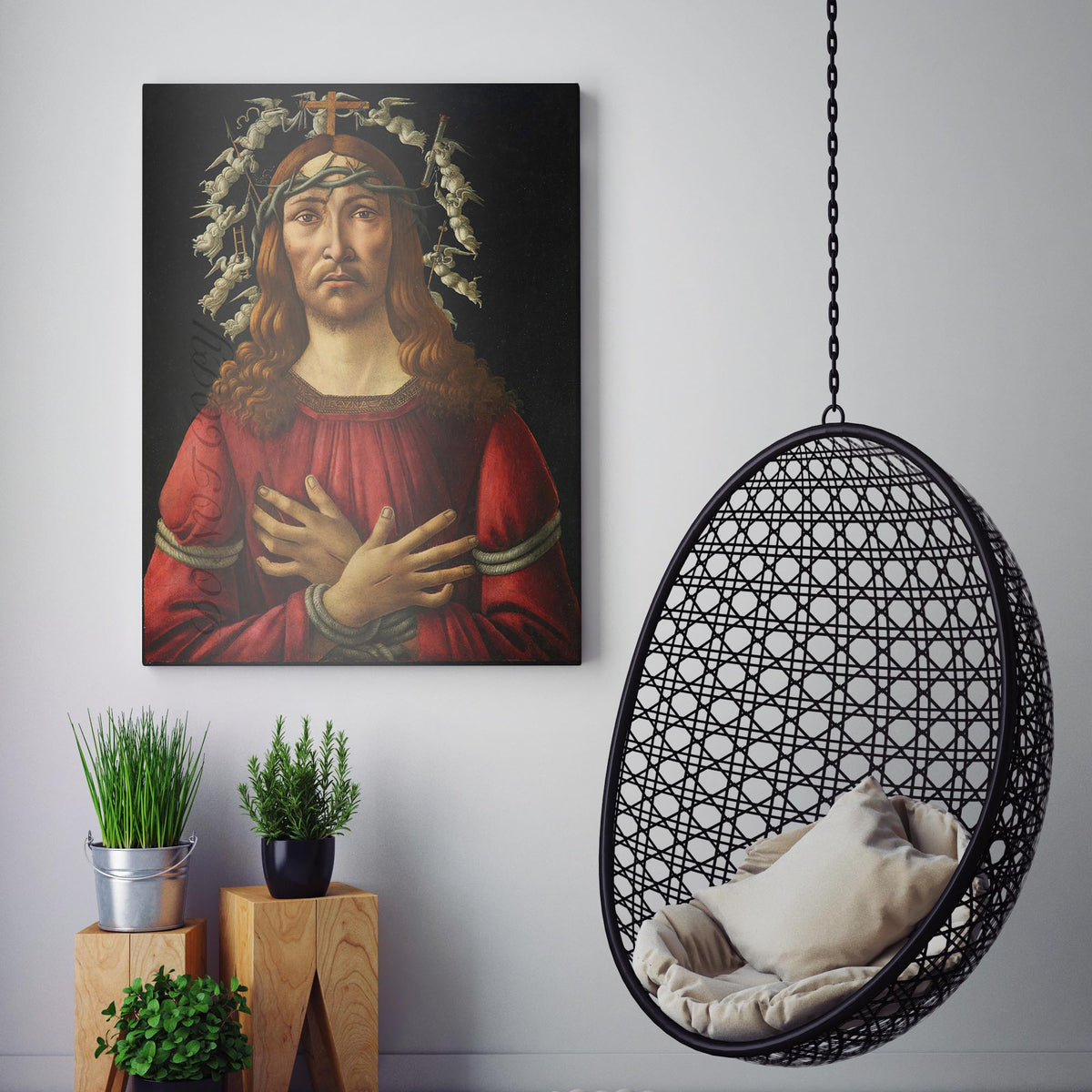 The Man of Sorrows - Botticelli
