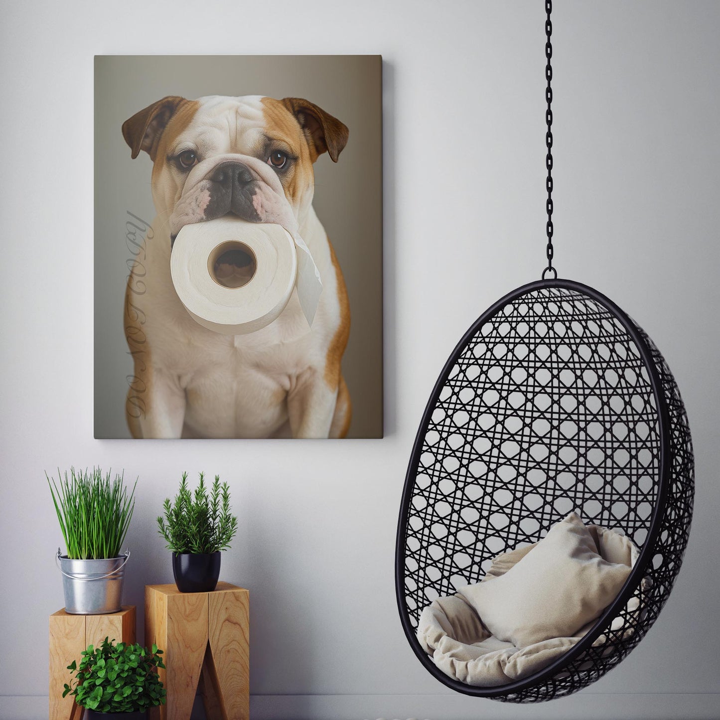 Bulldog Toilet Paper