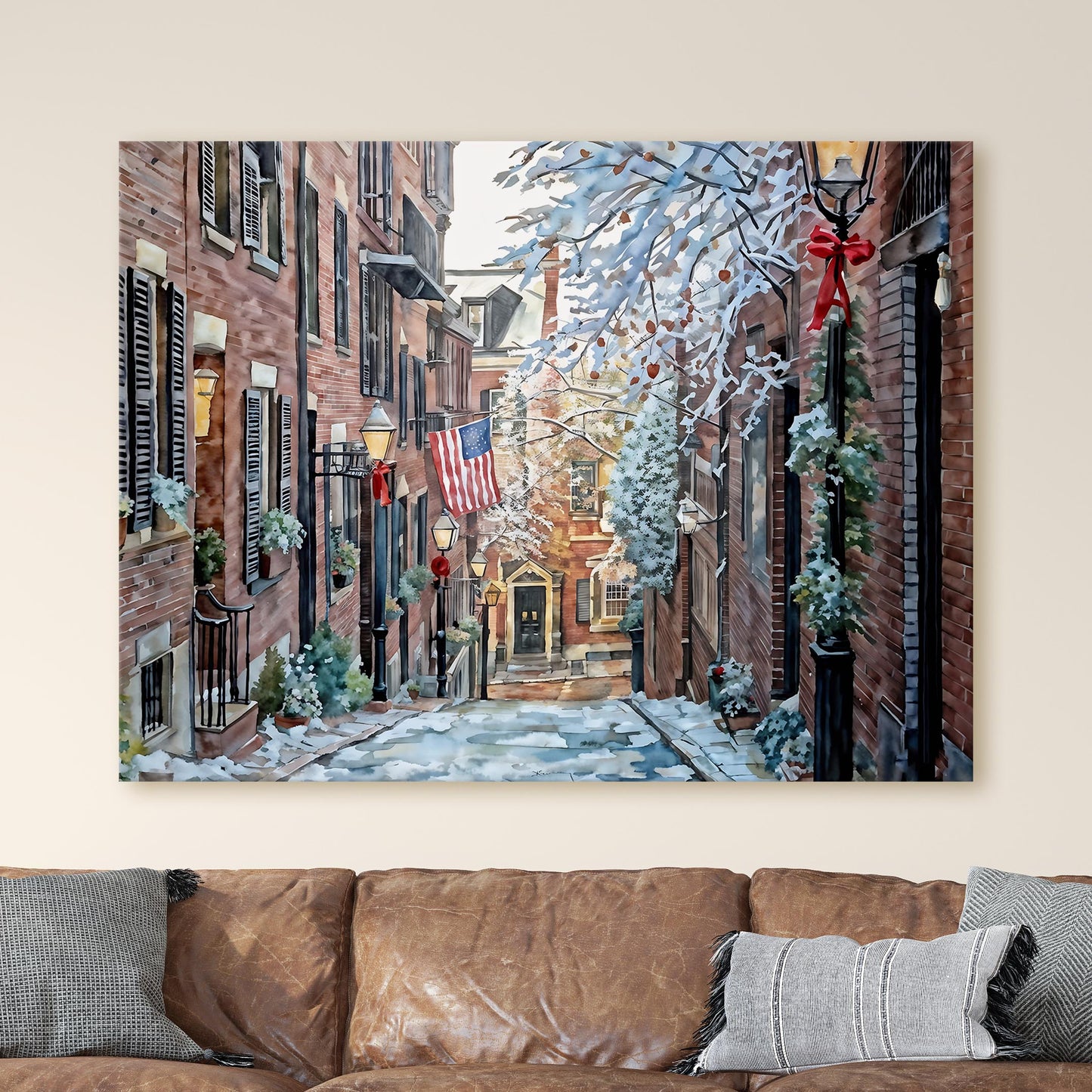 Acorn Street Boston Massachusetts