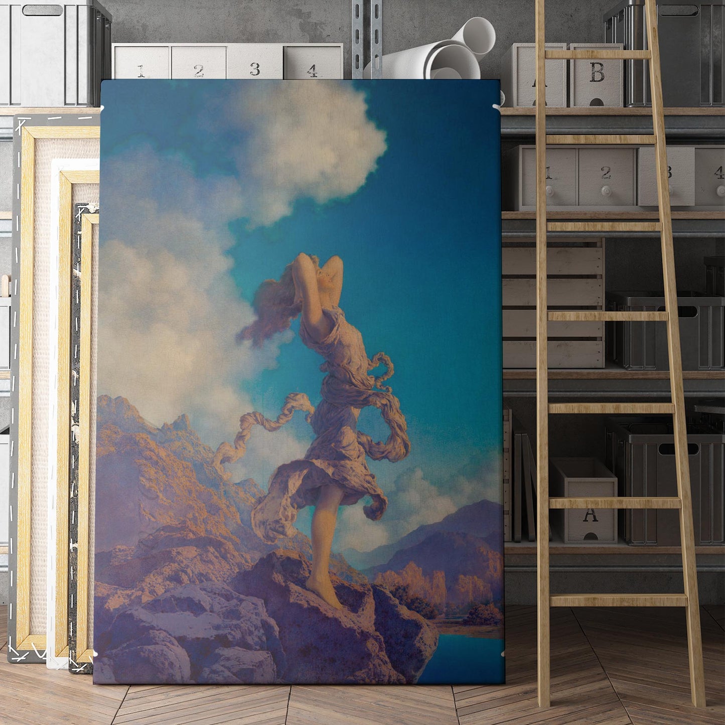 Ecstasy by Maxfield Parrish