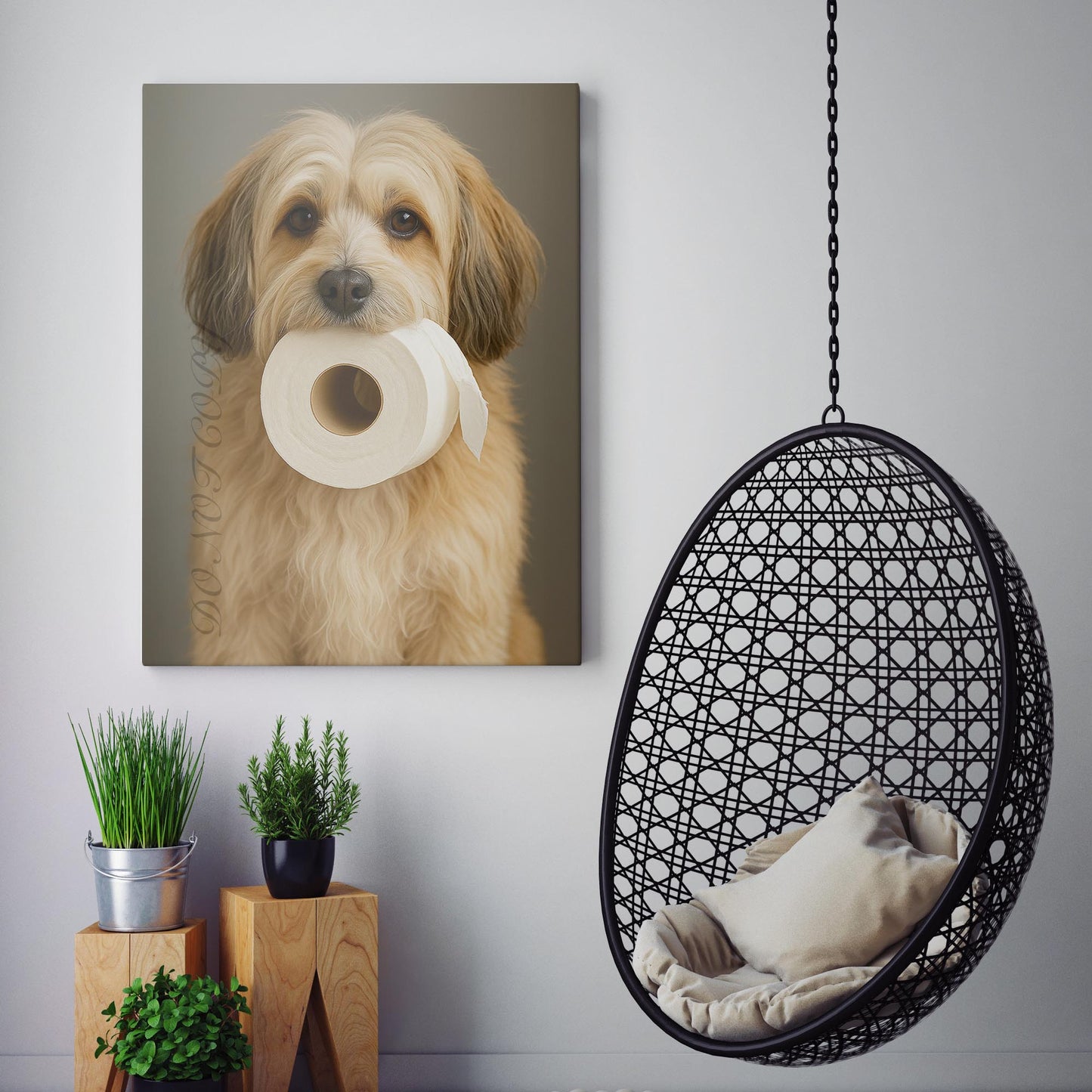 Havanese Dog Toilet Paper