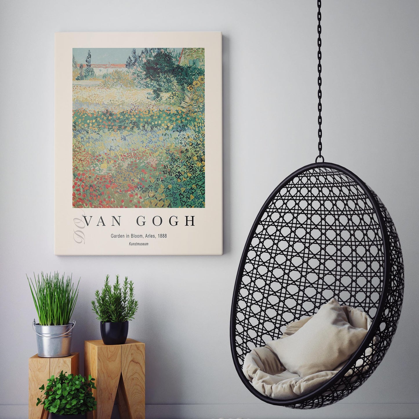 Vincent Van Gogh: Garden In Bloom At Arles