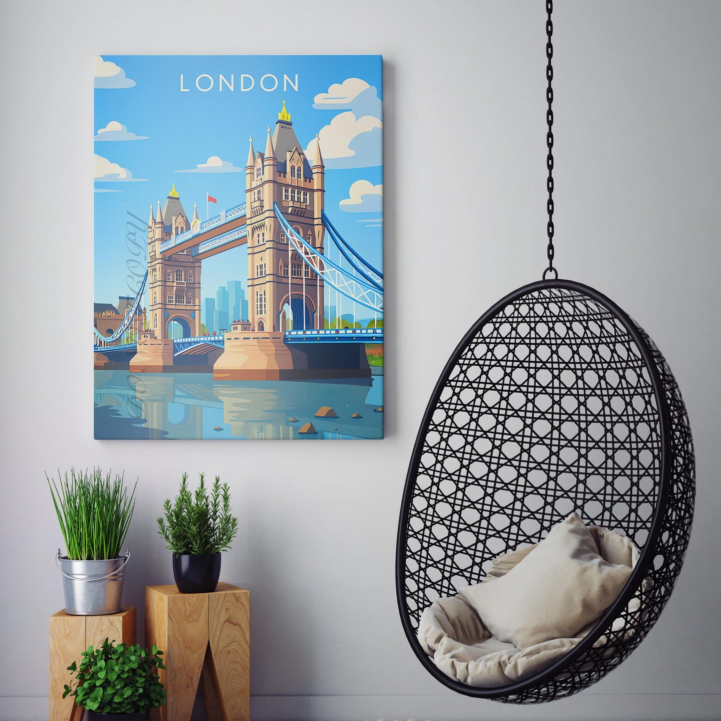 London Travel Poster