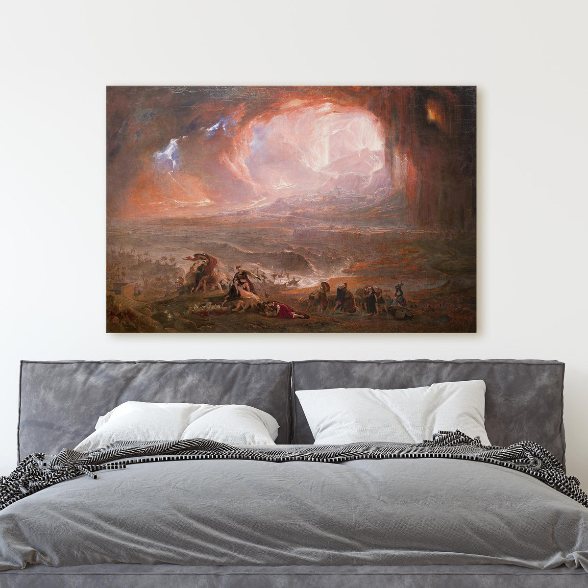 Destruction of Pompeii and Herculaneum - John Martin