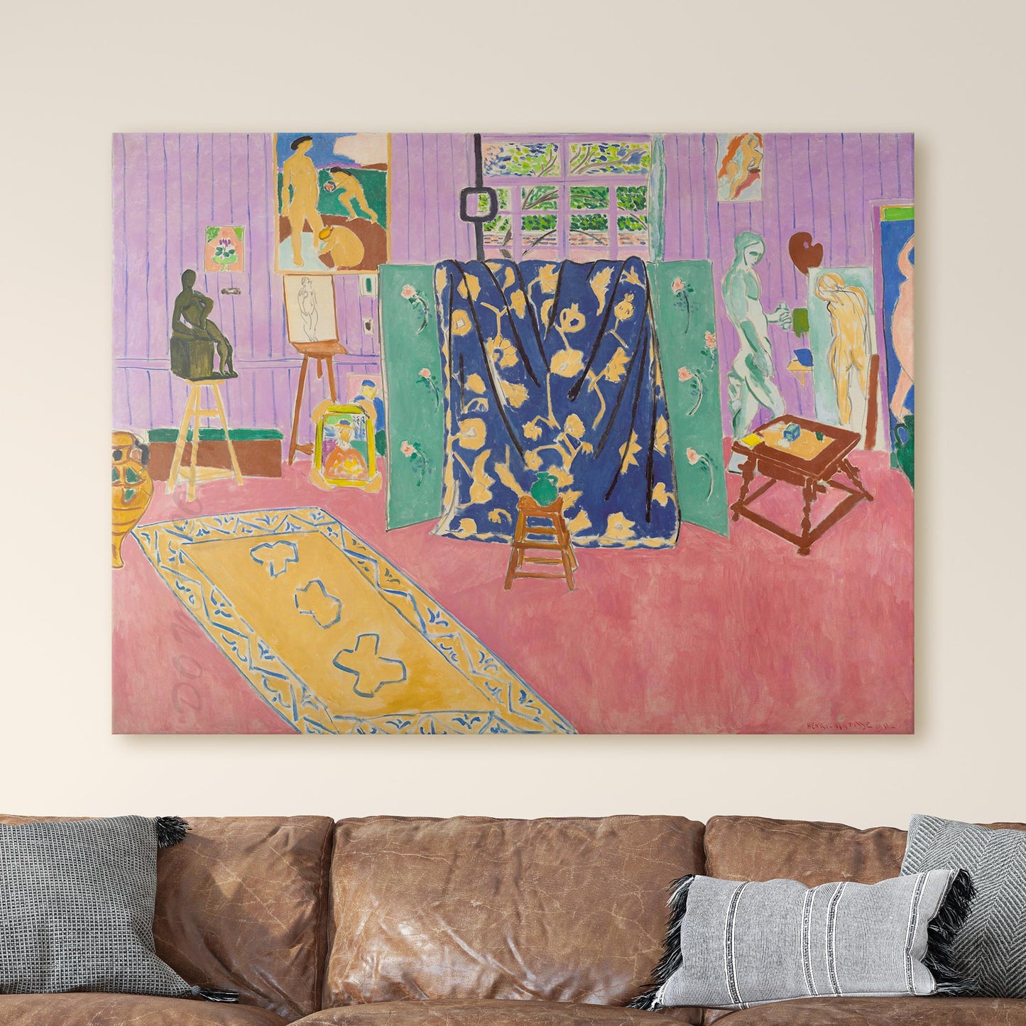 The Pink Studio 1911 by Henri Matisse