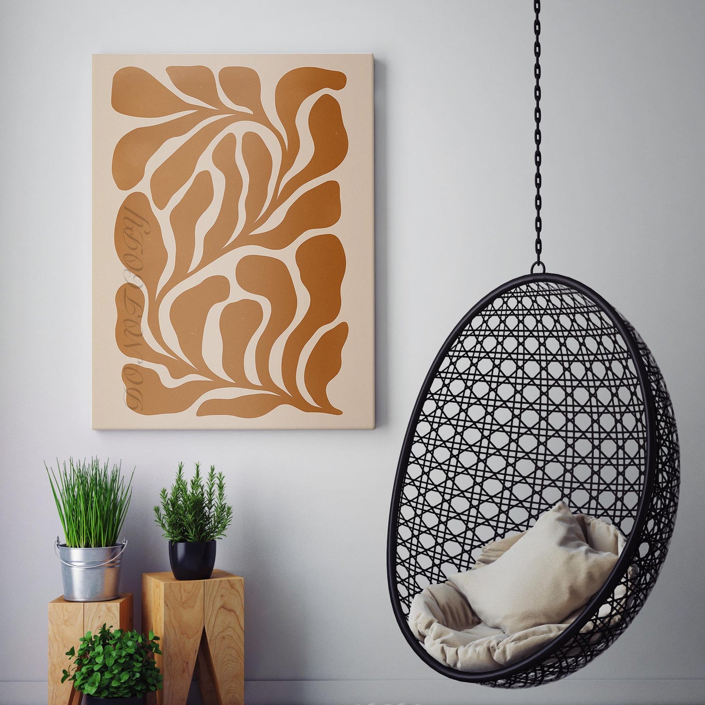 Burnt Orange Botanical