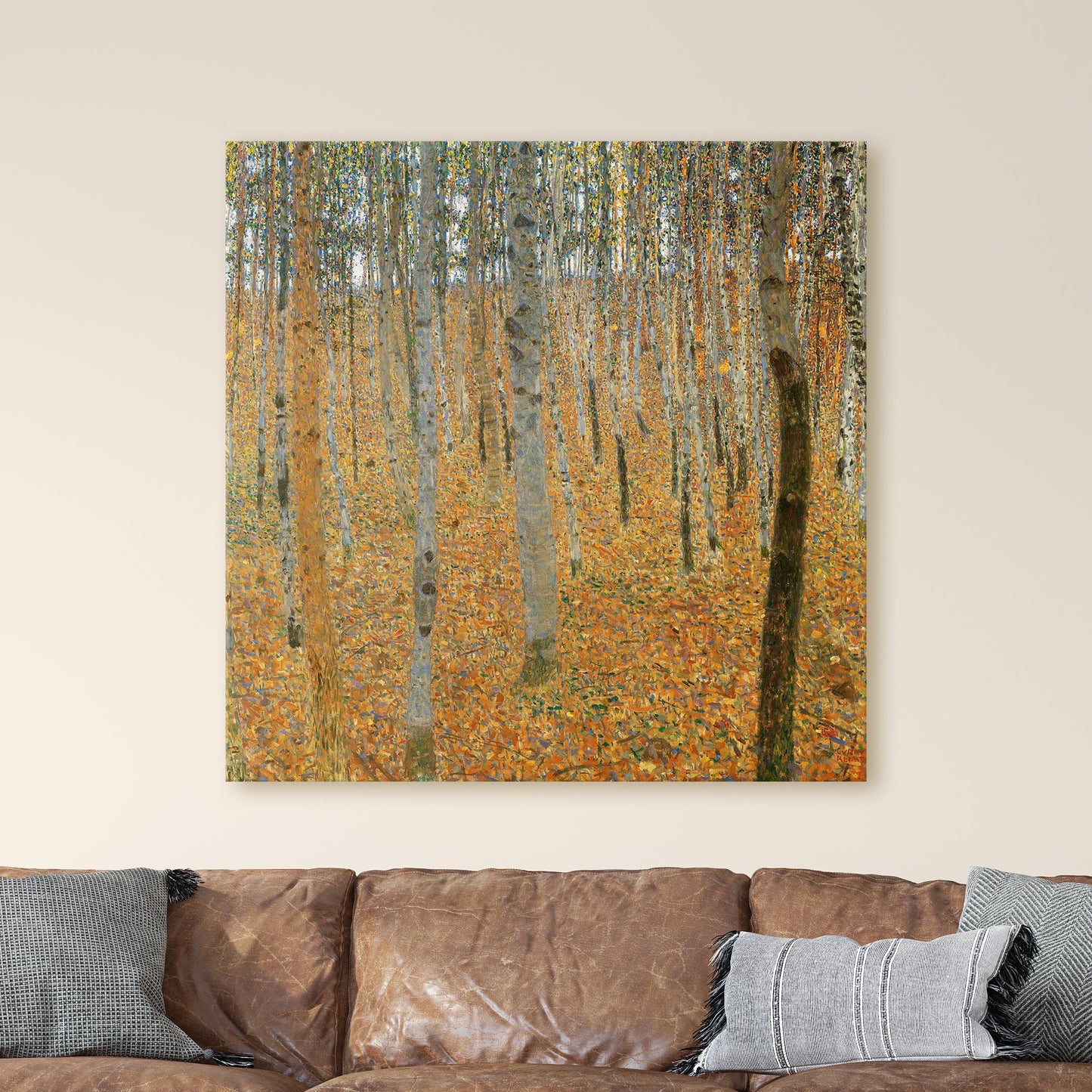 Forest of Beech Trees by Gustav Klimt