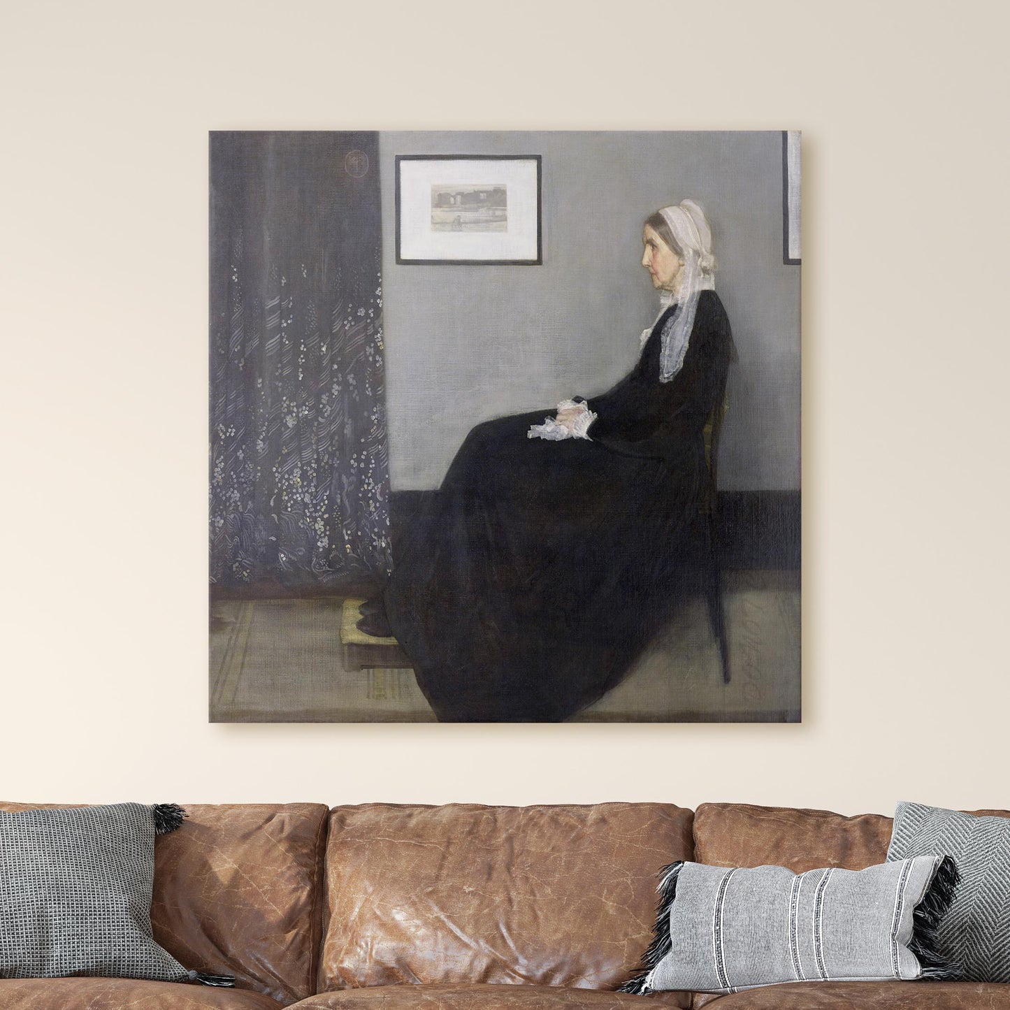 Whistler's Mother, 1834 by James Whistler