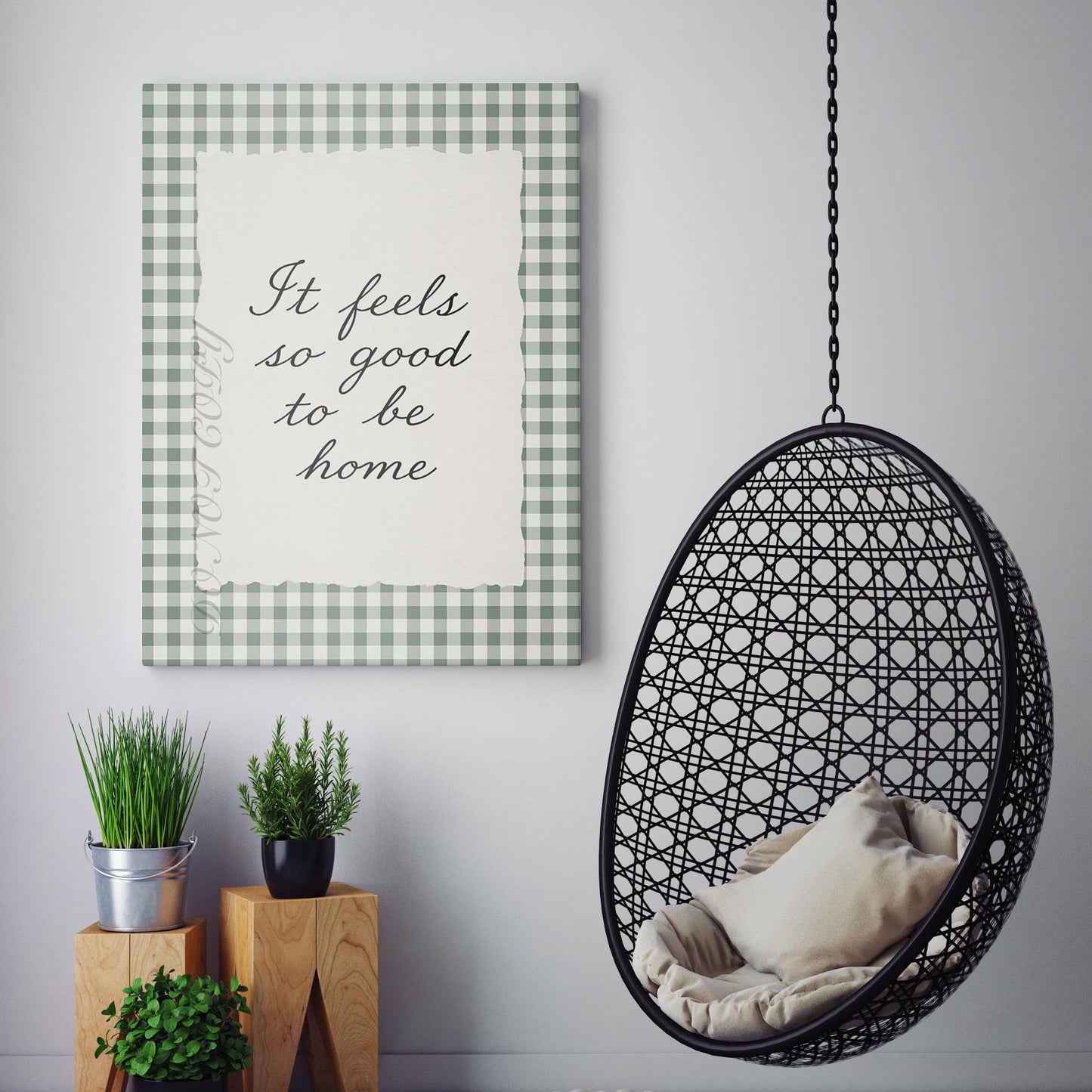 It Feels So Good To Be Home Wall Sign