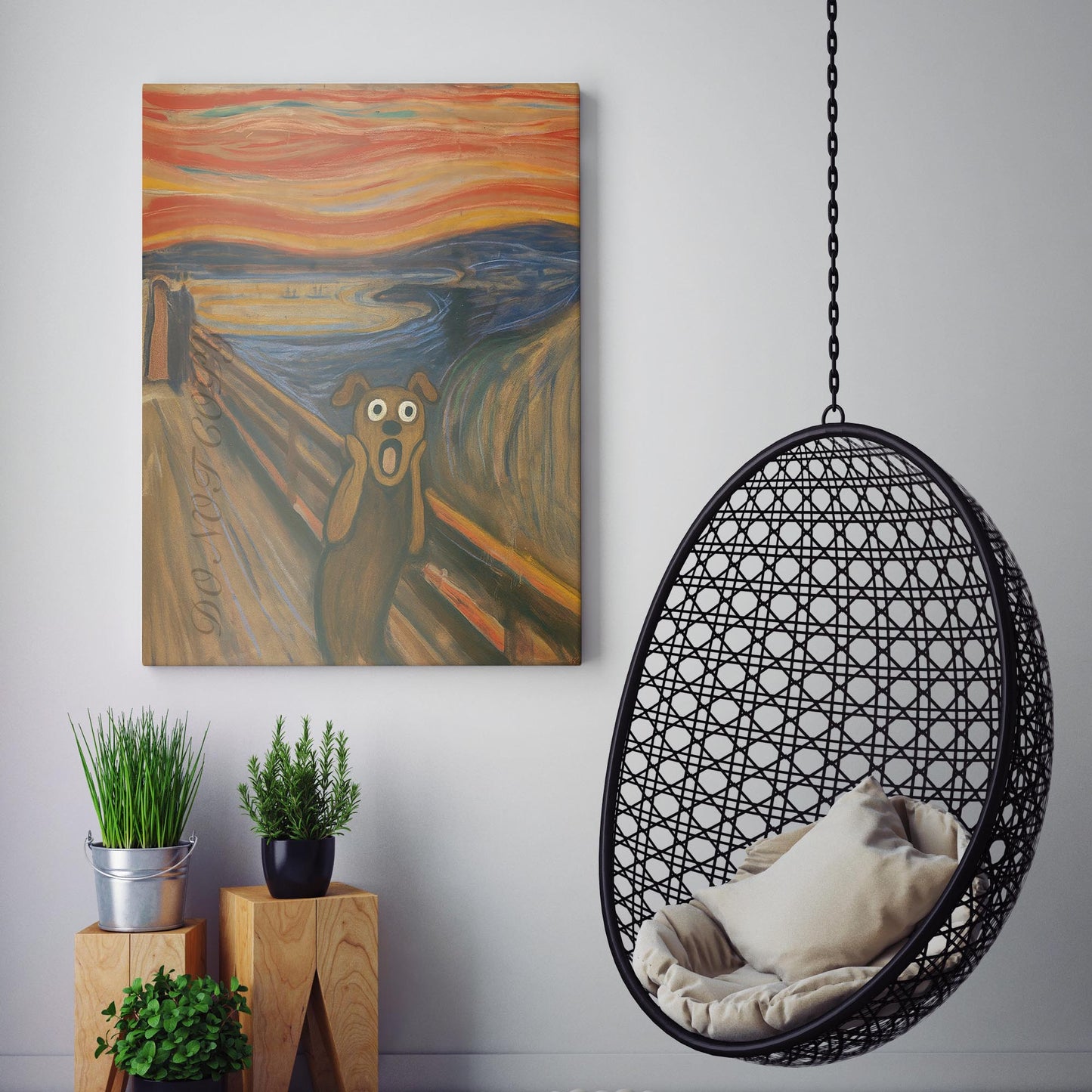 The Scream Dog (The Bark) Edvard Munch