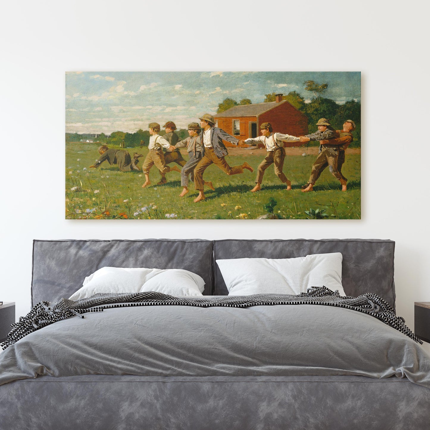 Snap the Whip by Winslow Homer