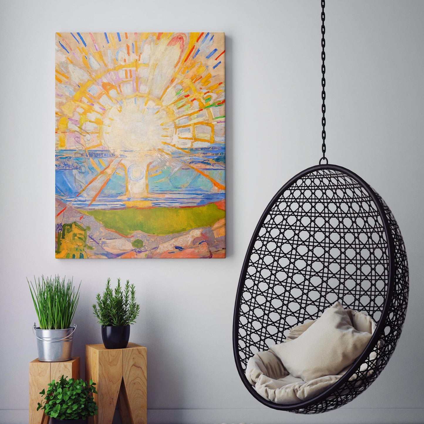 The Sun by Edvard Munch