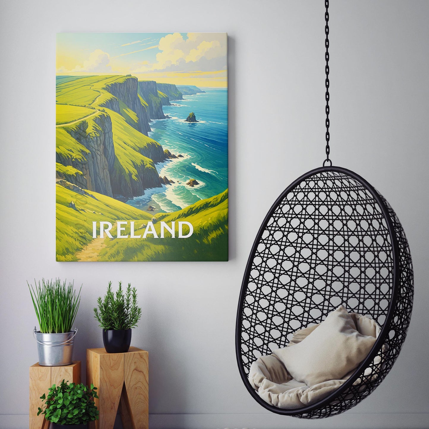 Ireland Travel Poster