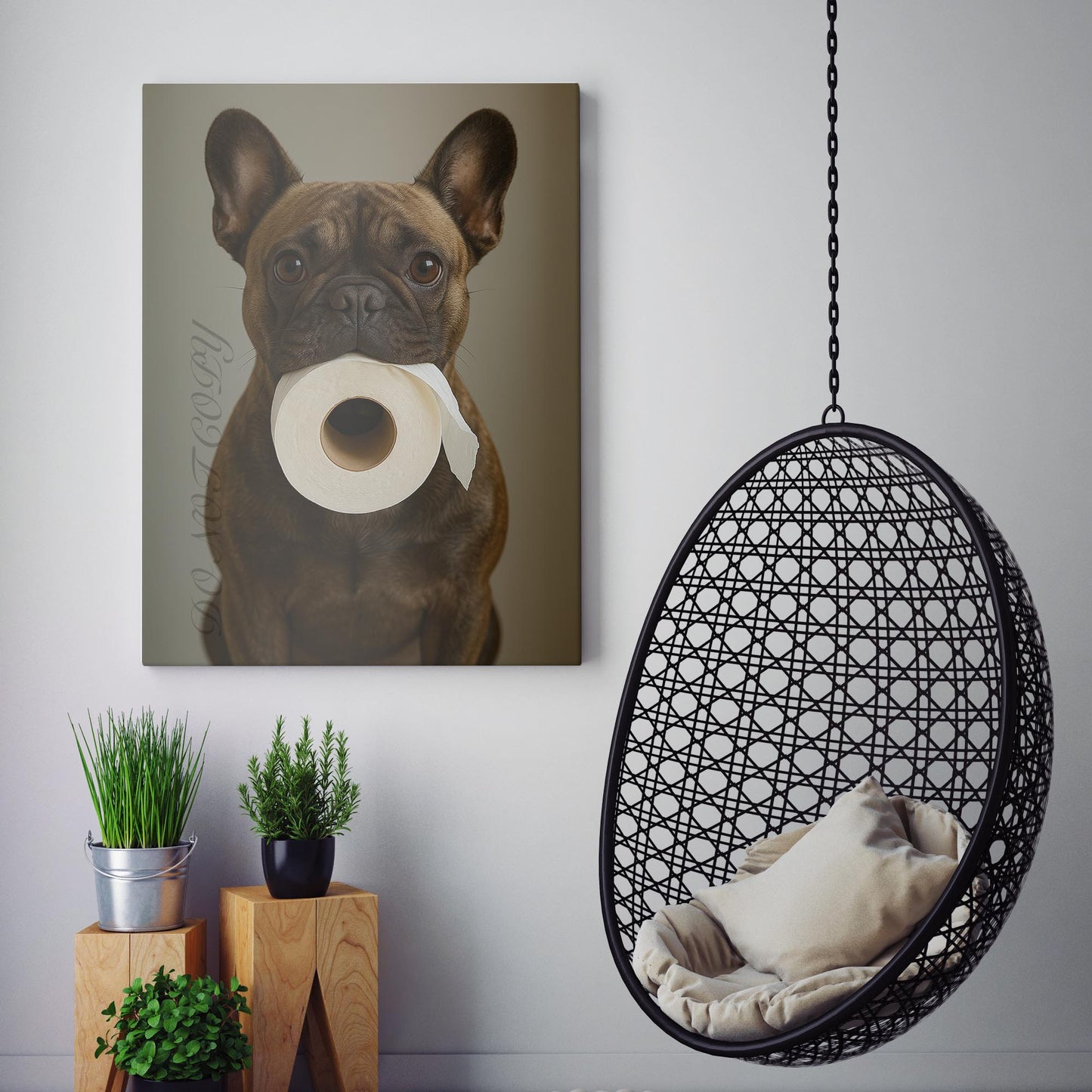French Bulldog Toilet Paper II
