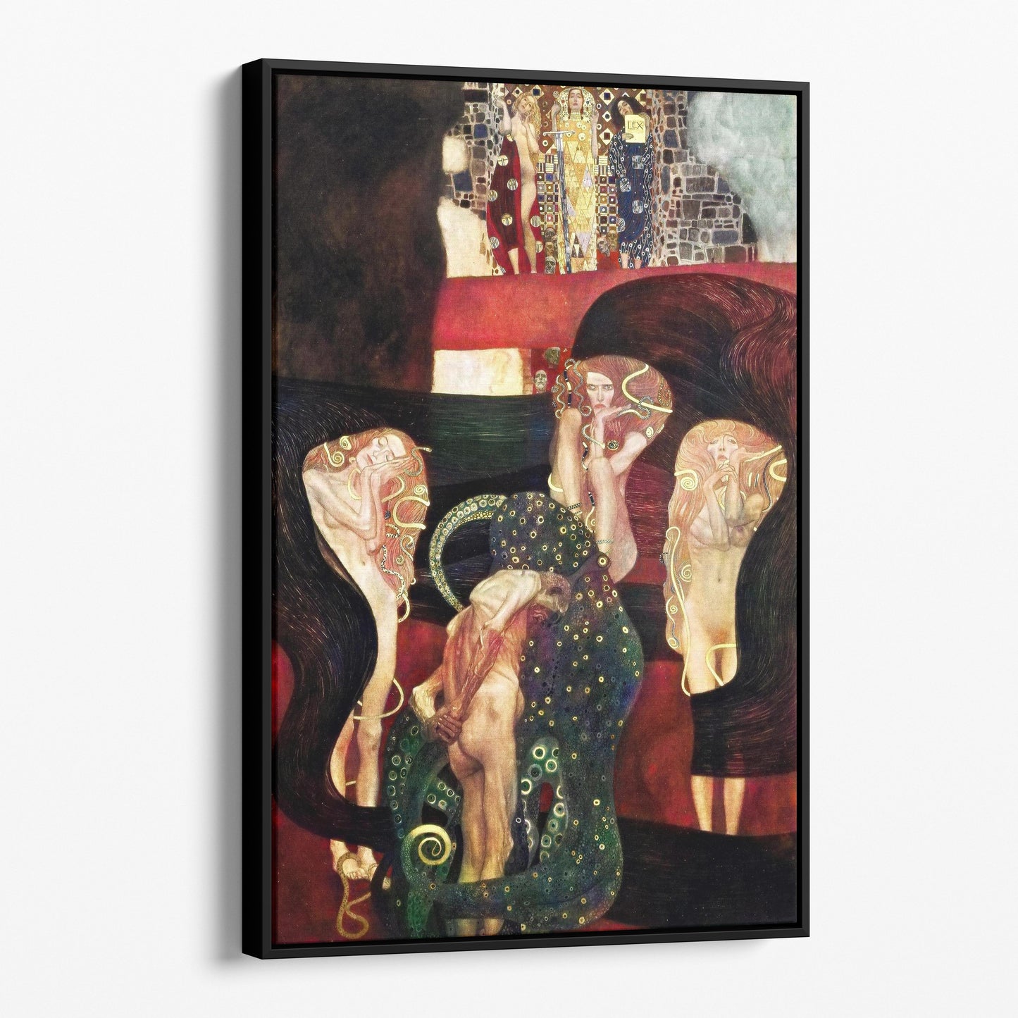 Jurisprudence by Gustav Klimt