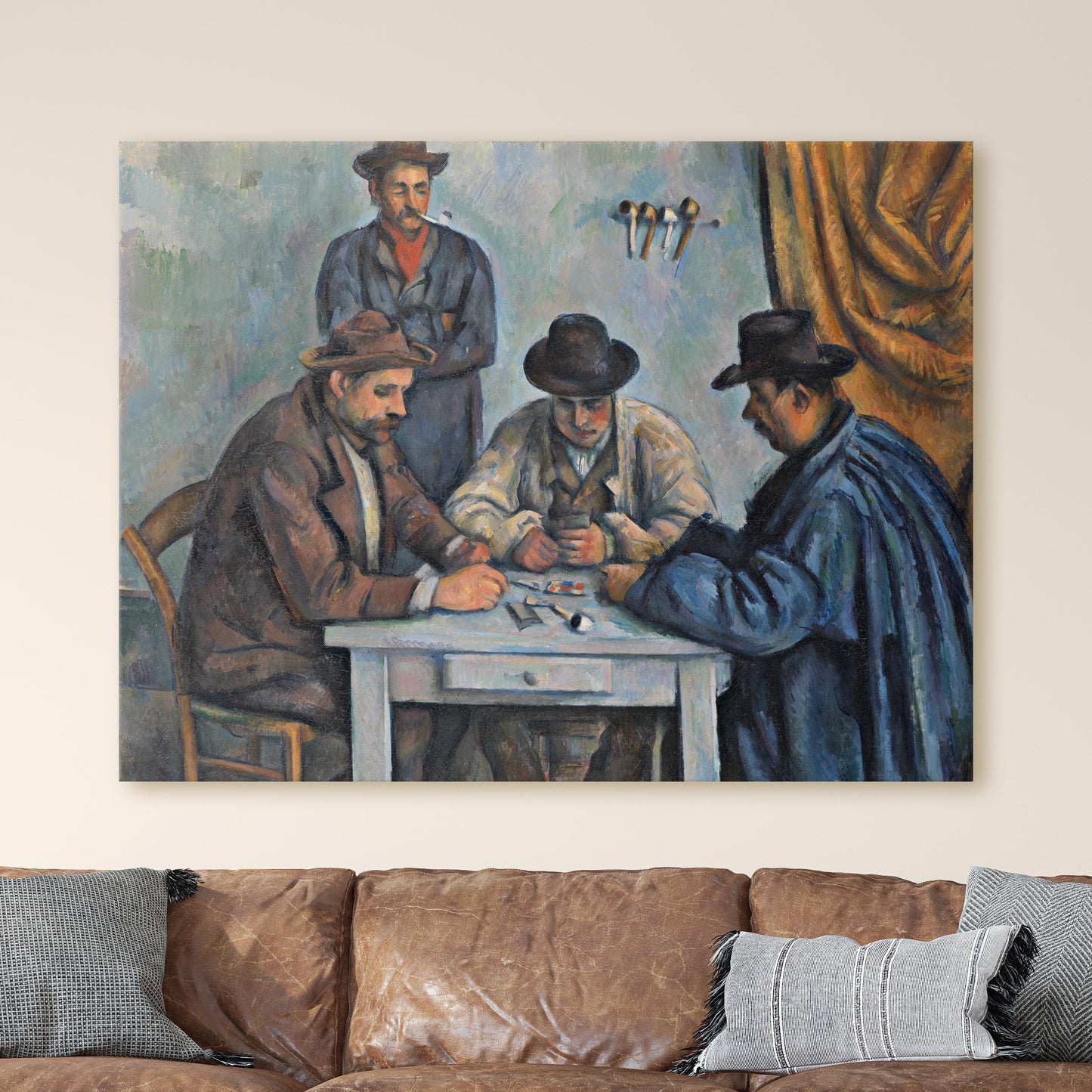 The Card Players by Paul Cézanne