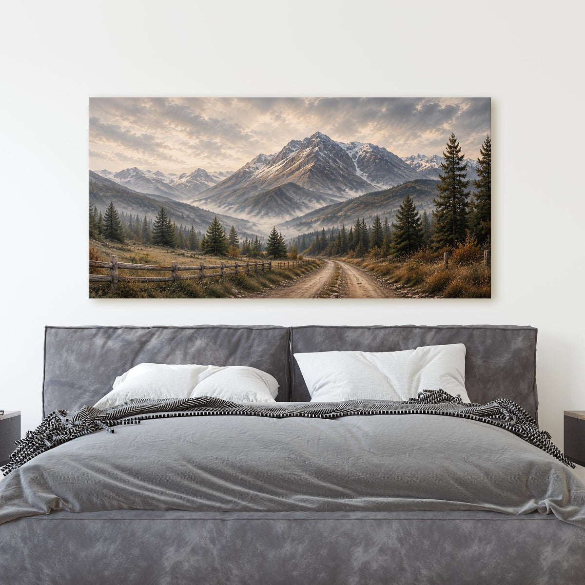 Rustic Mountain Landscape