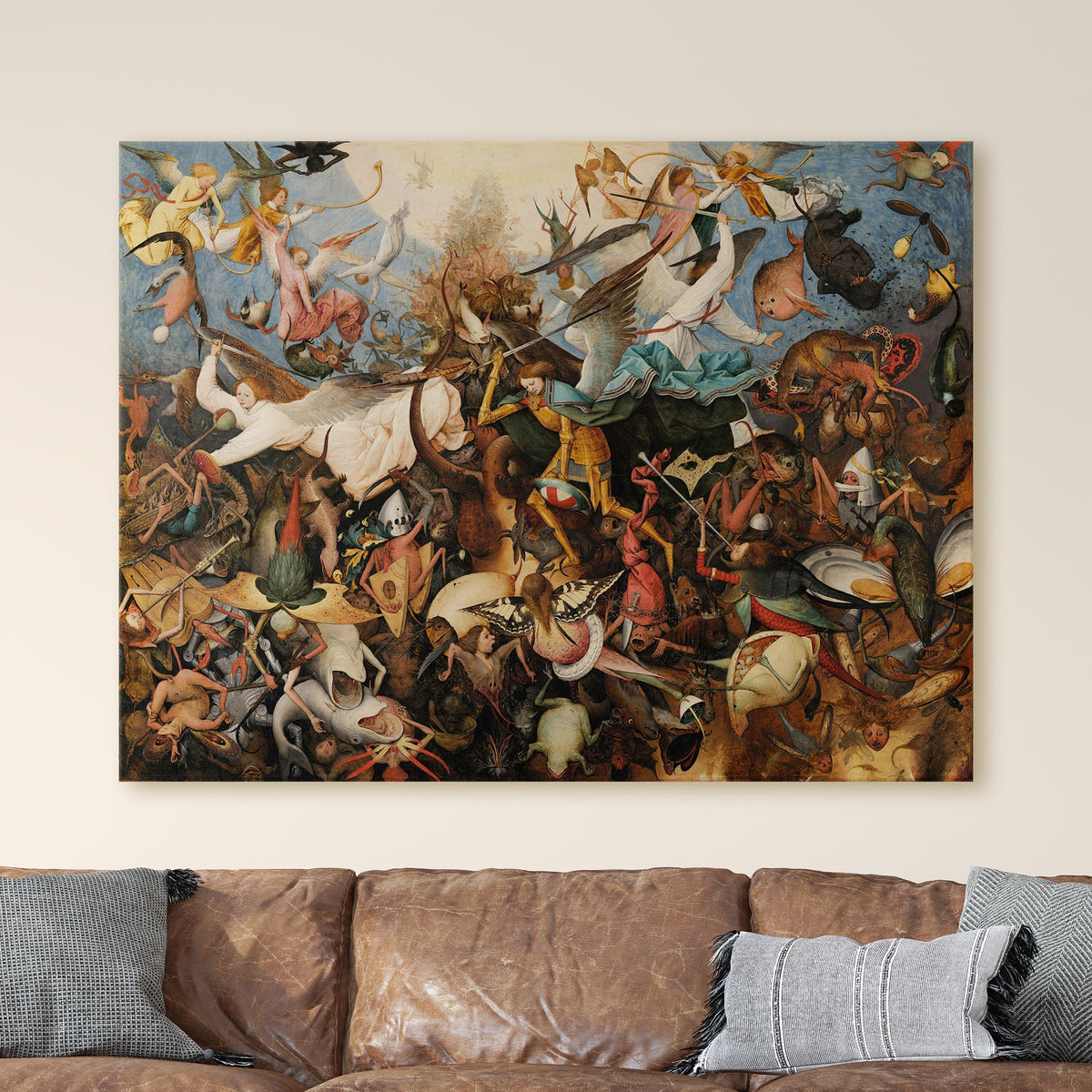 The Fall of the Rebel Angels - Pieter Bruegel the Elder