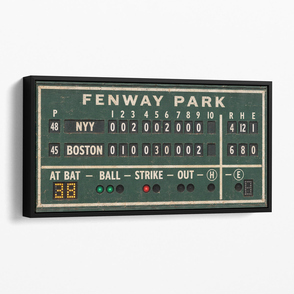 Fenway Park Scoreboard