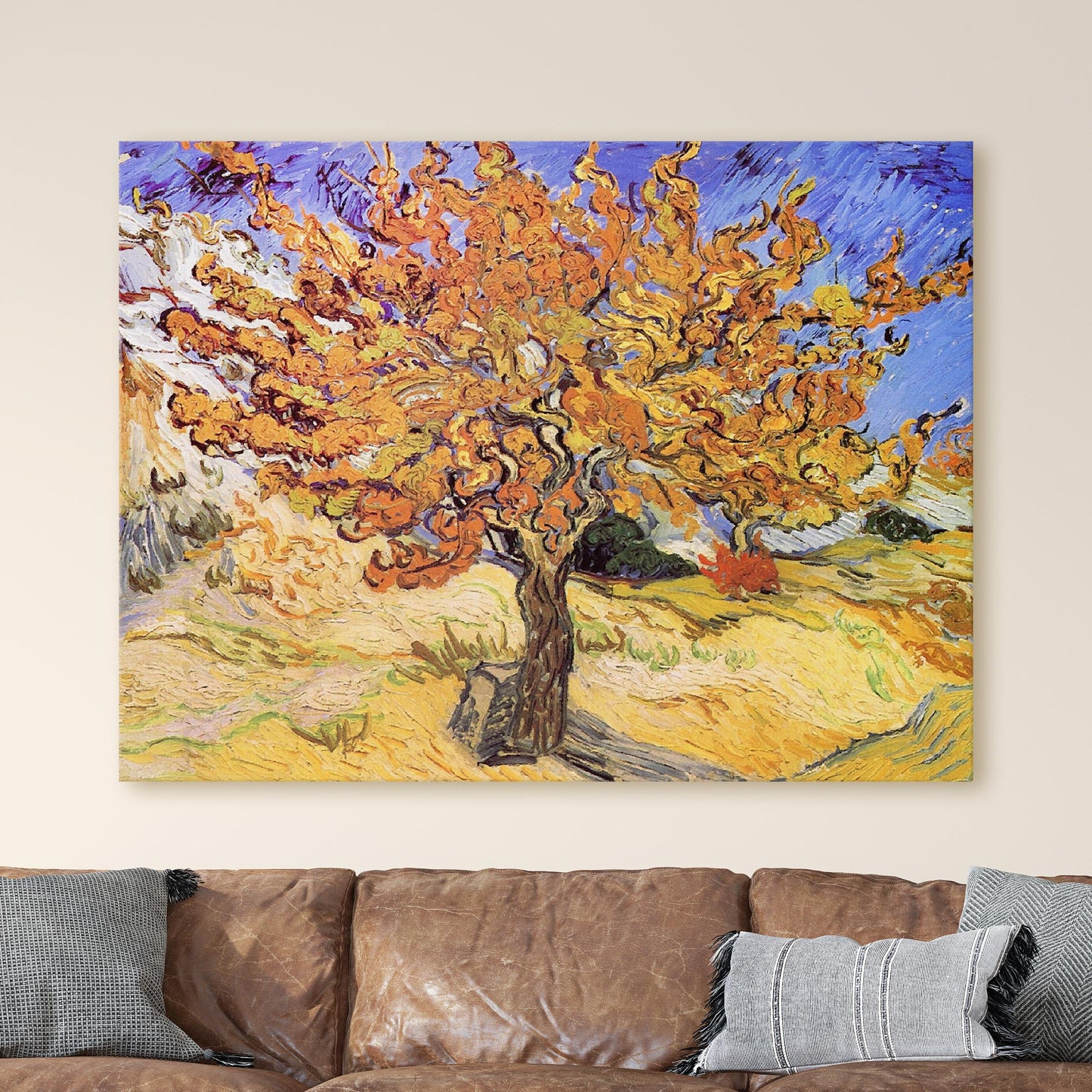 The Mulberry Tree 1889 by Van Gogh