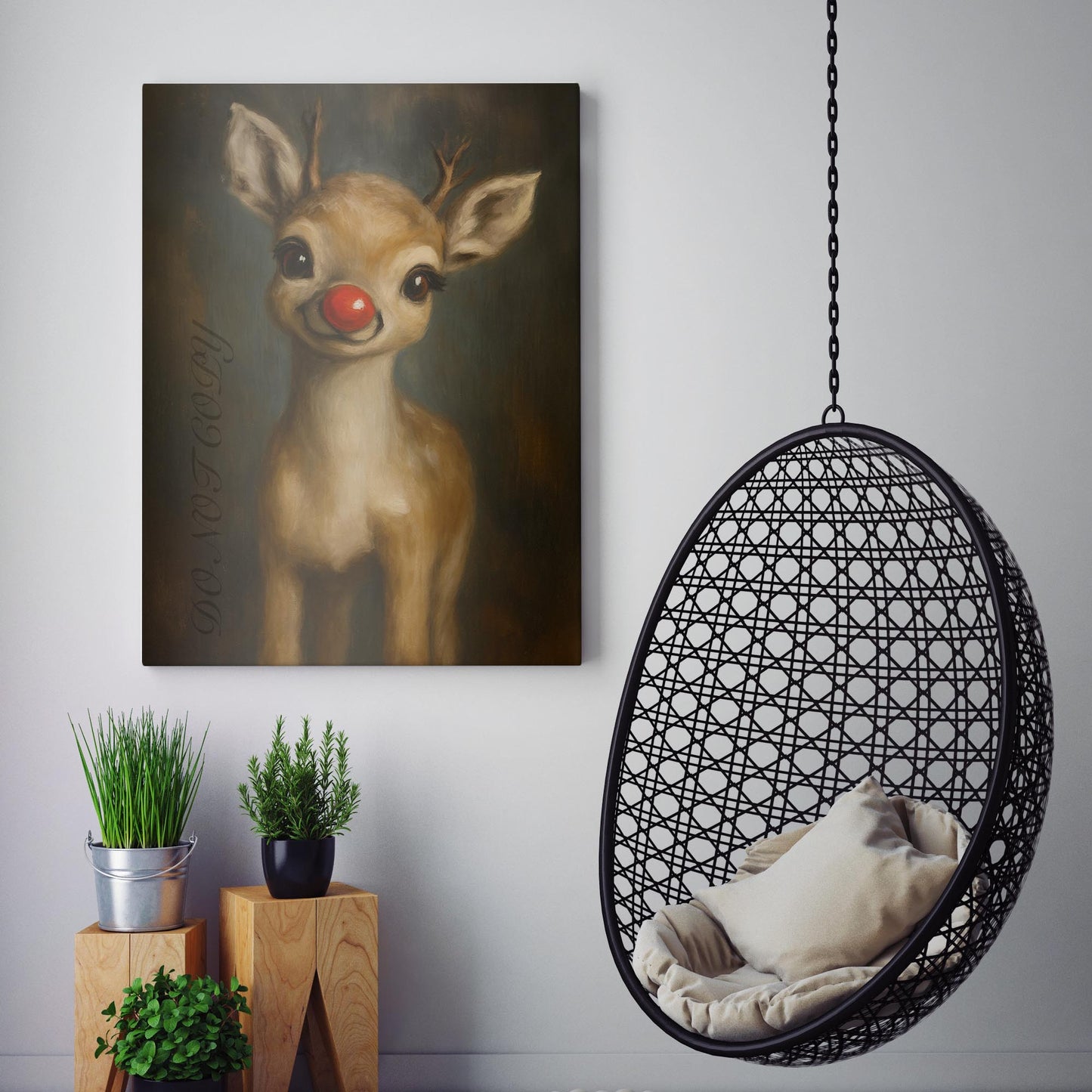 Cute Rudolph The Red-Nosed Reindeer