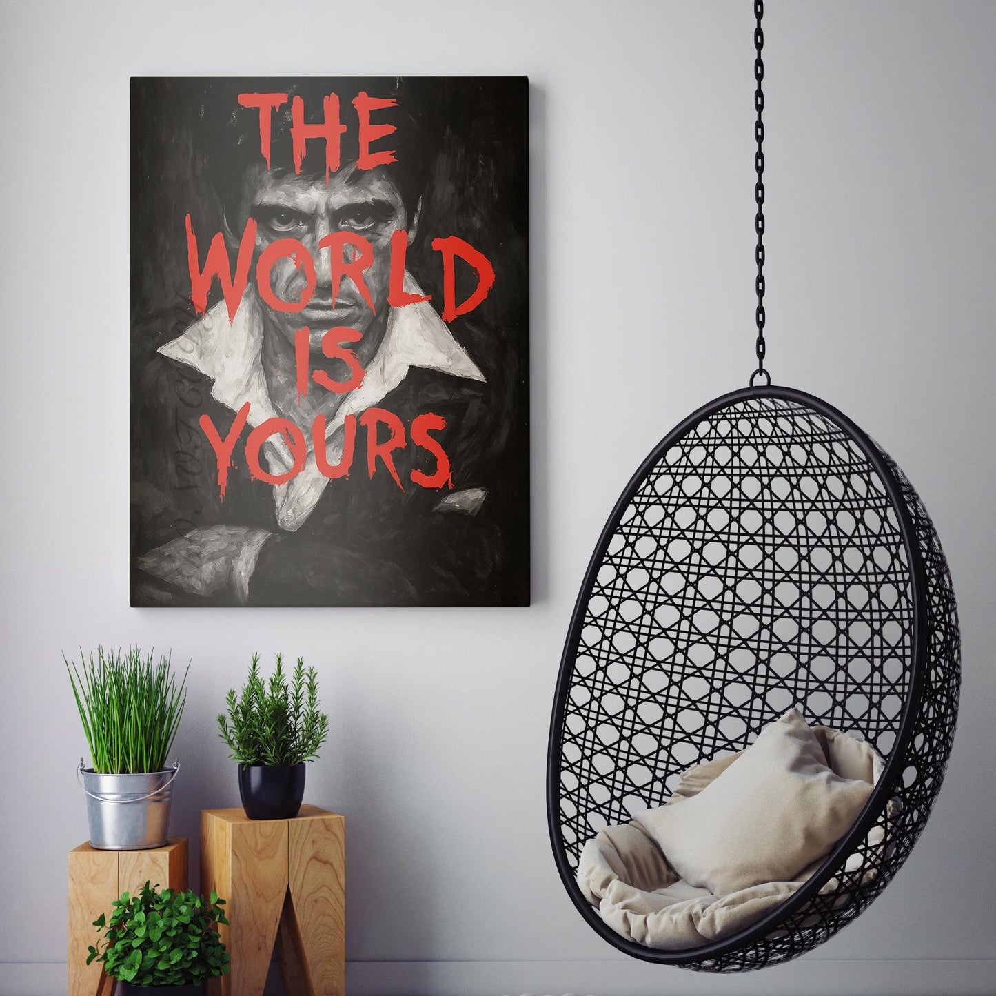 The World Is Yours Scarface Tony Montana