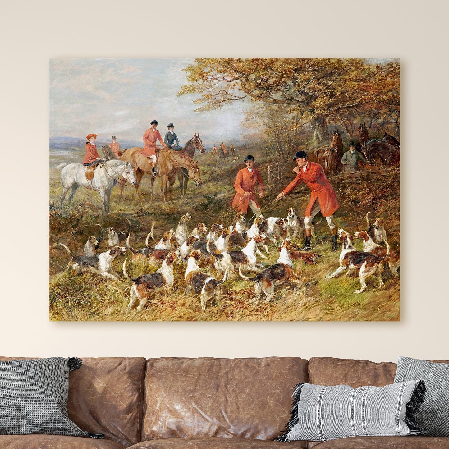 The Hunters and the Hounds by Heywood Hardy