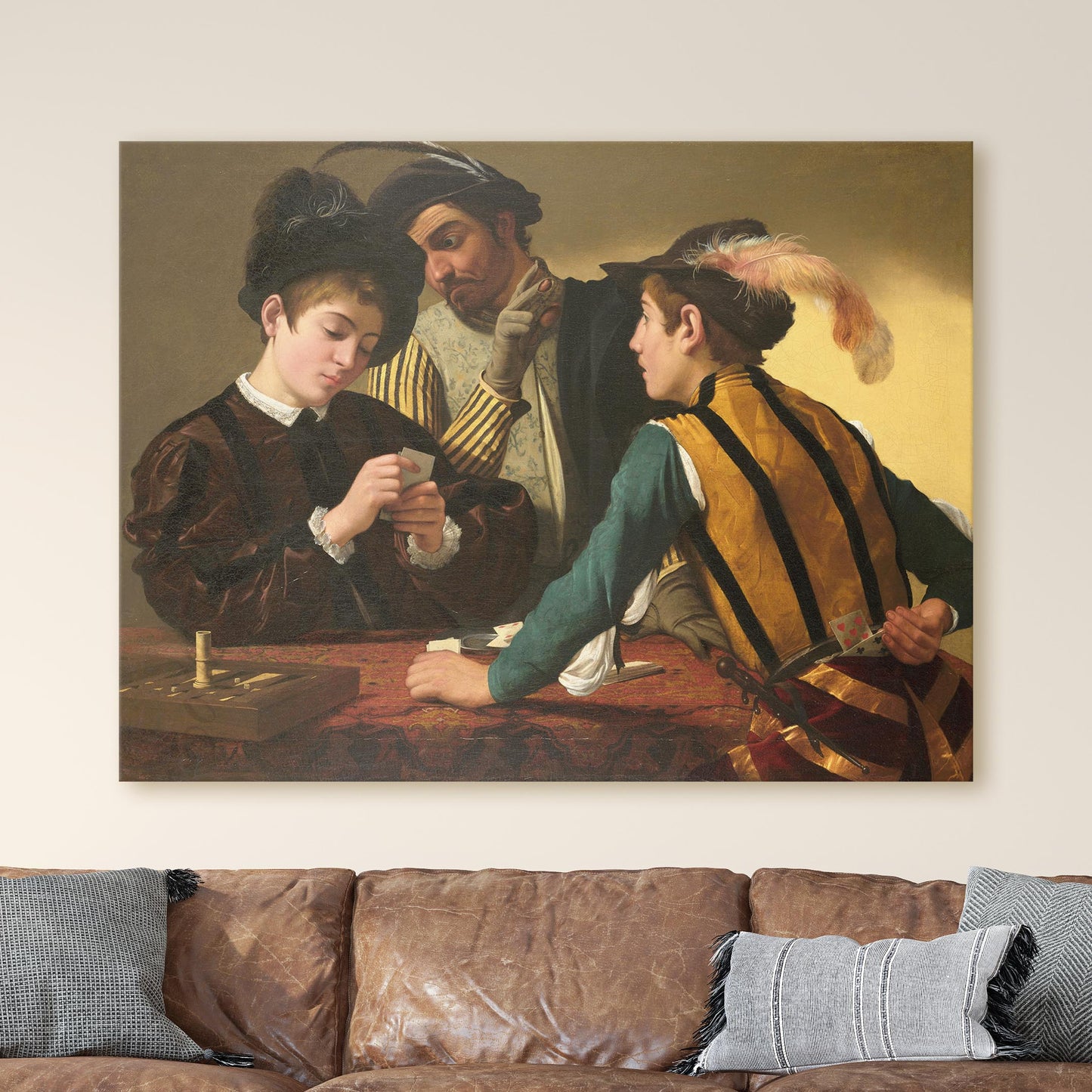 The Cardsharps by Caravaggio