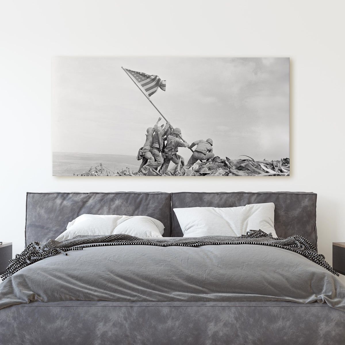 Raising the Flag on Iwo Jima, World War Two