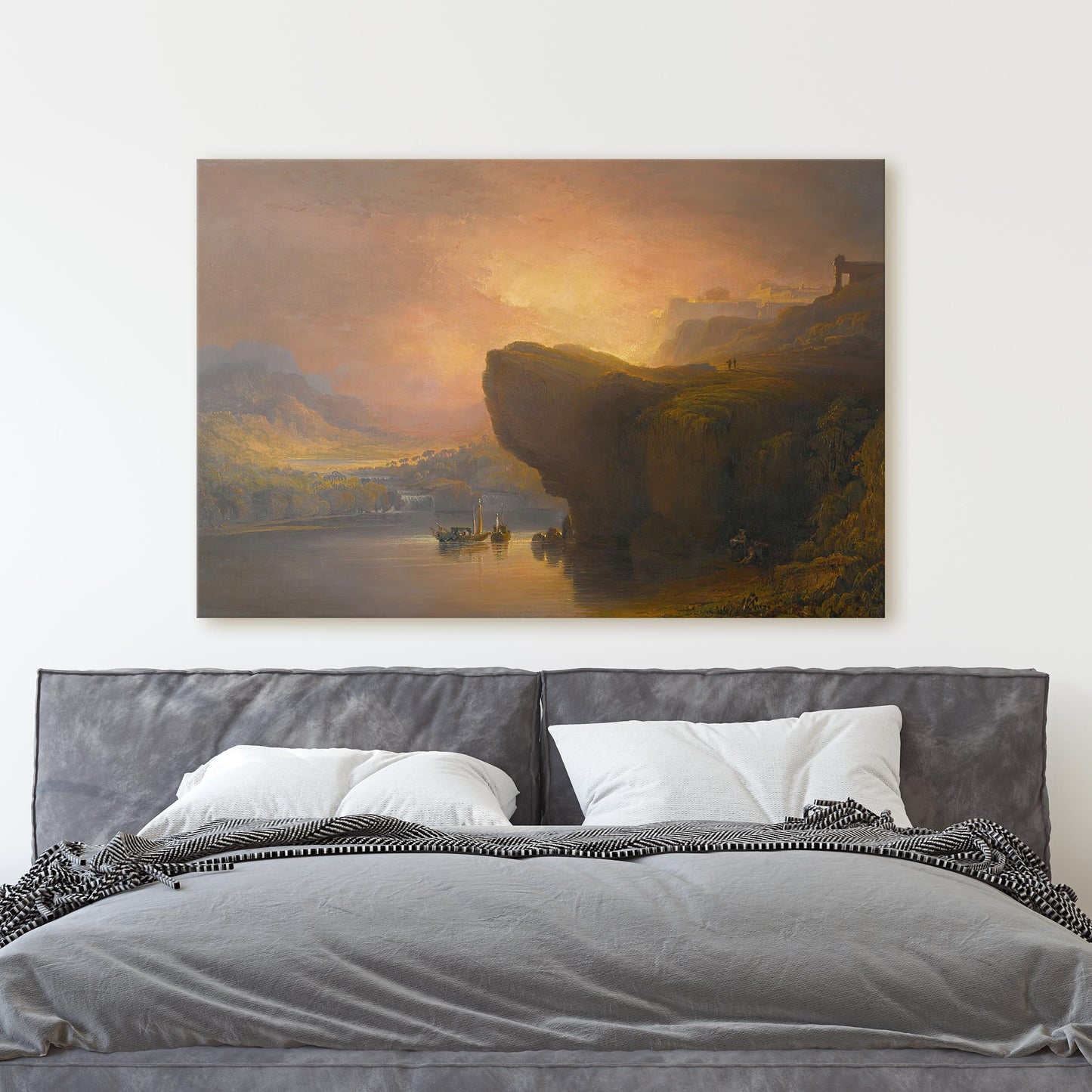 The City Of God And The Waters Of Life - John Martin