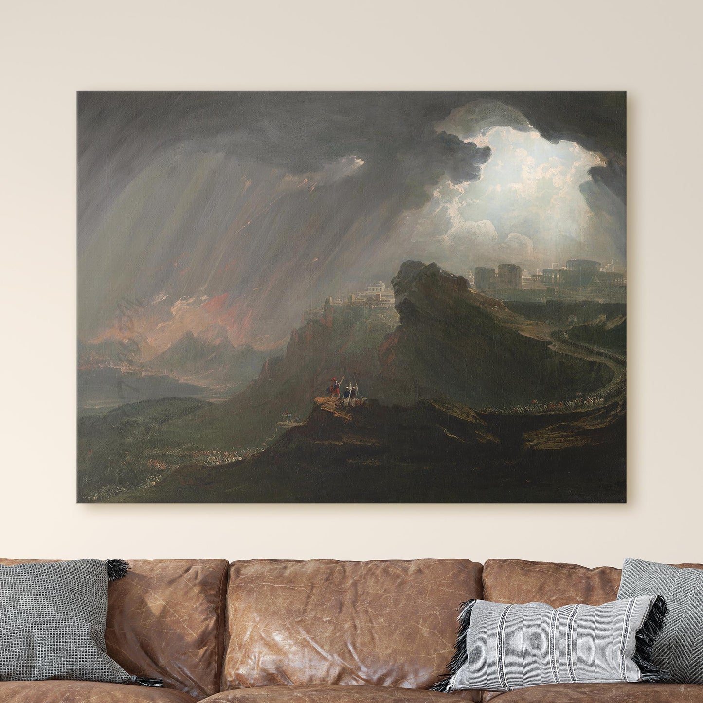 Joshua Commanding the Sun to Stand Still by John Martin
