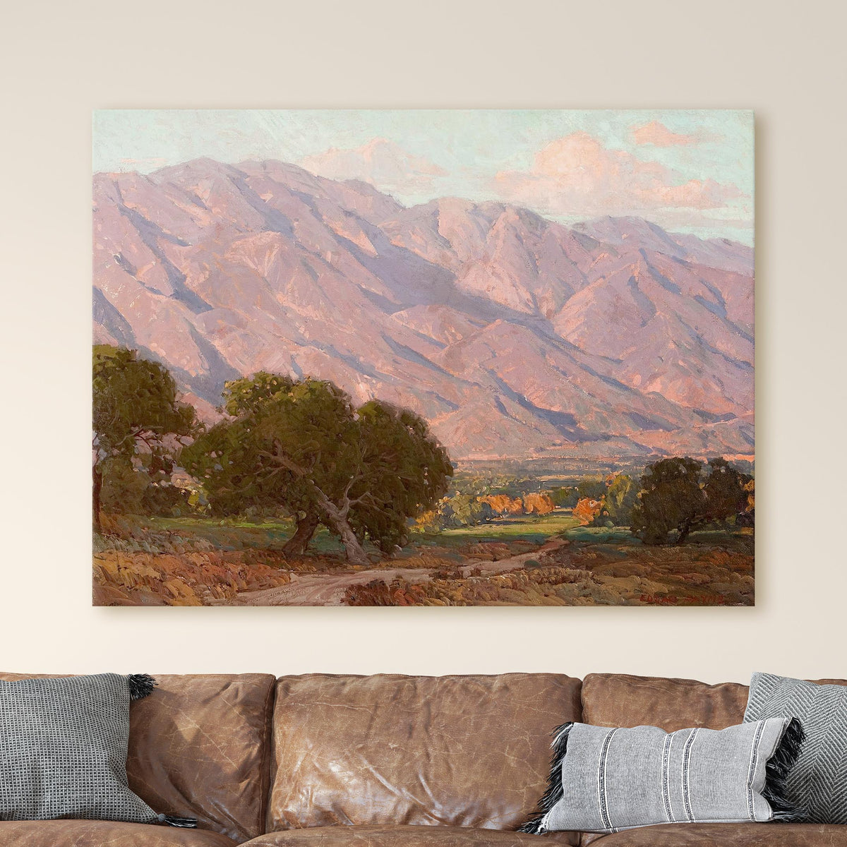 Hills at Altadena - Edgar Payne