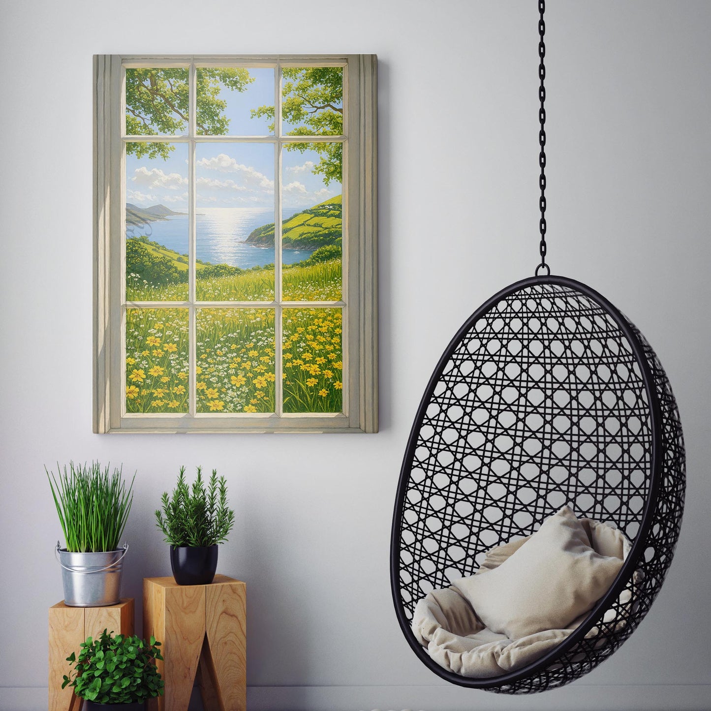 Window To The Ocean Coast