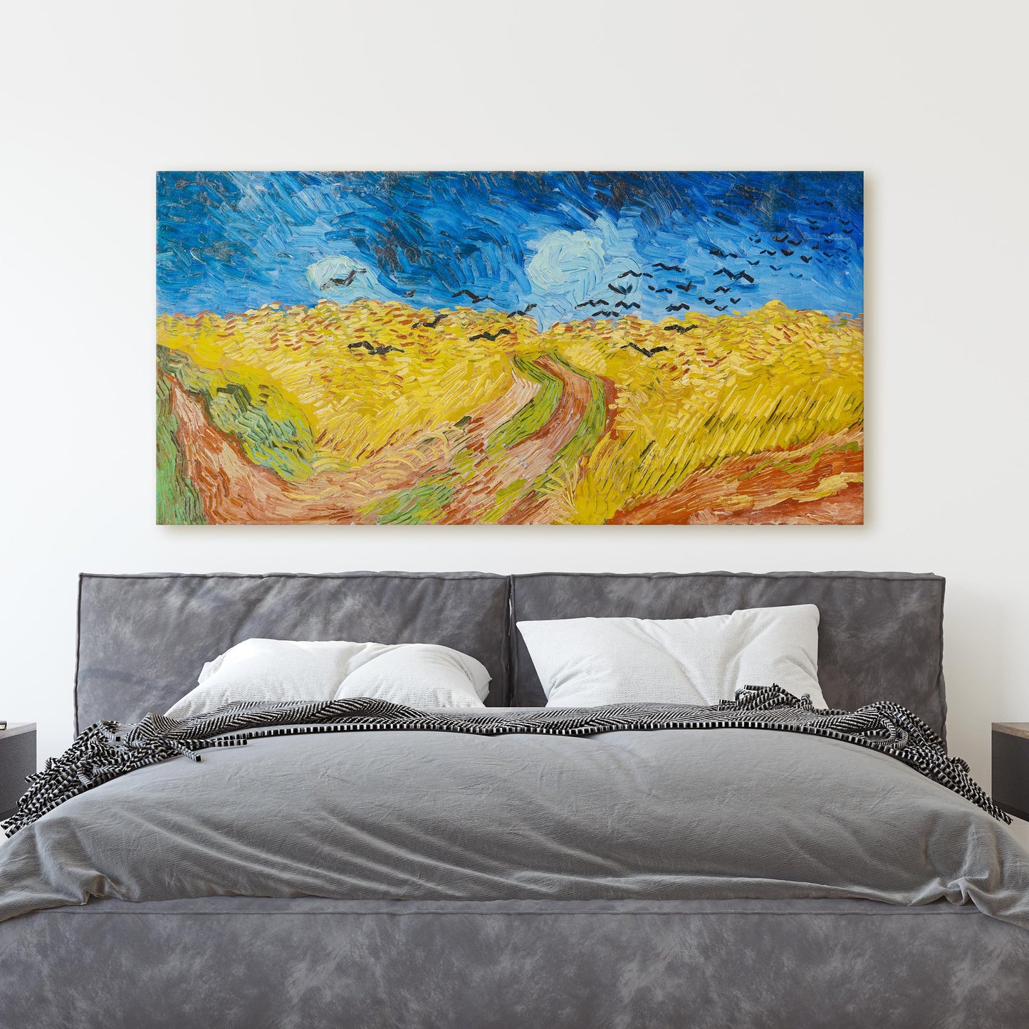 Wheatfield With Crows by Van Gogh