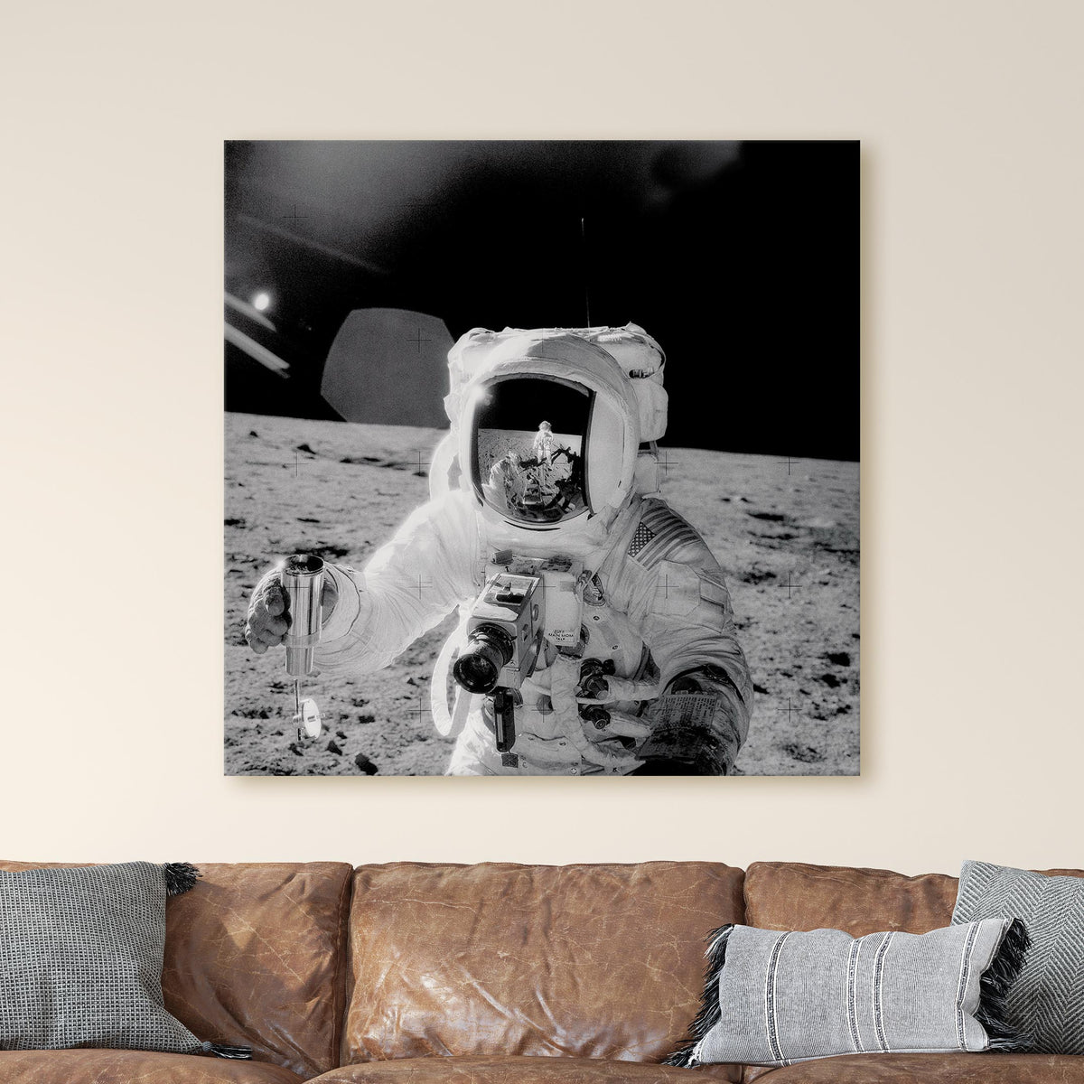 Astronaut Alan Bean on the Moon NASA Photo