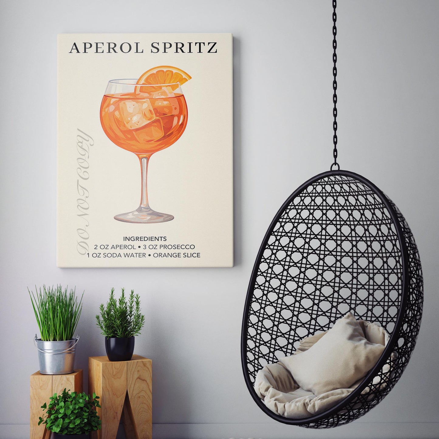 Aperol Spritz Vintage Drinking Poster