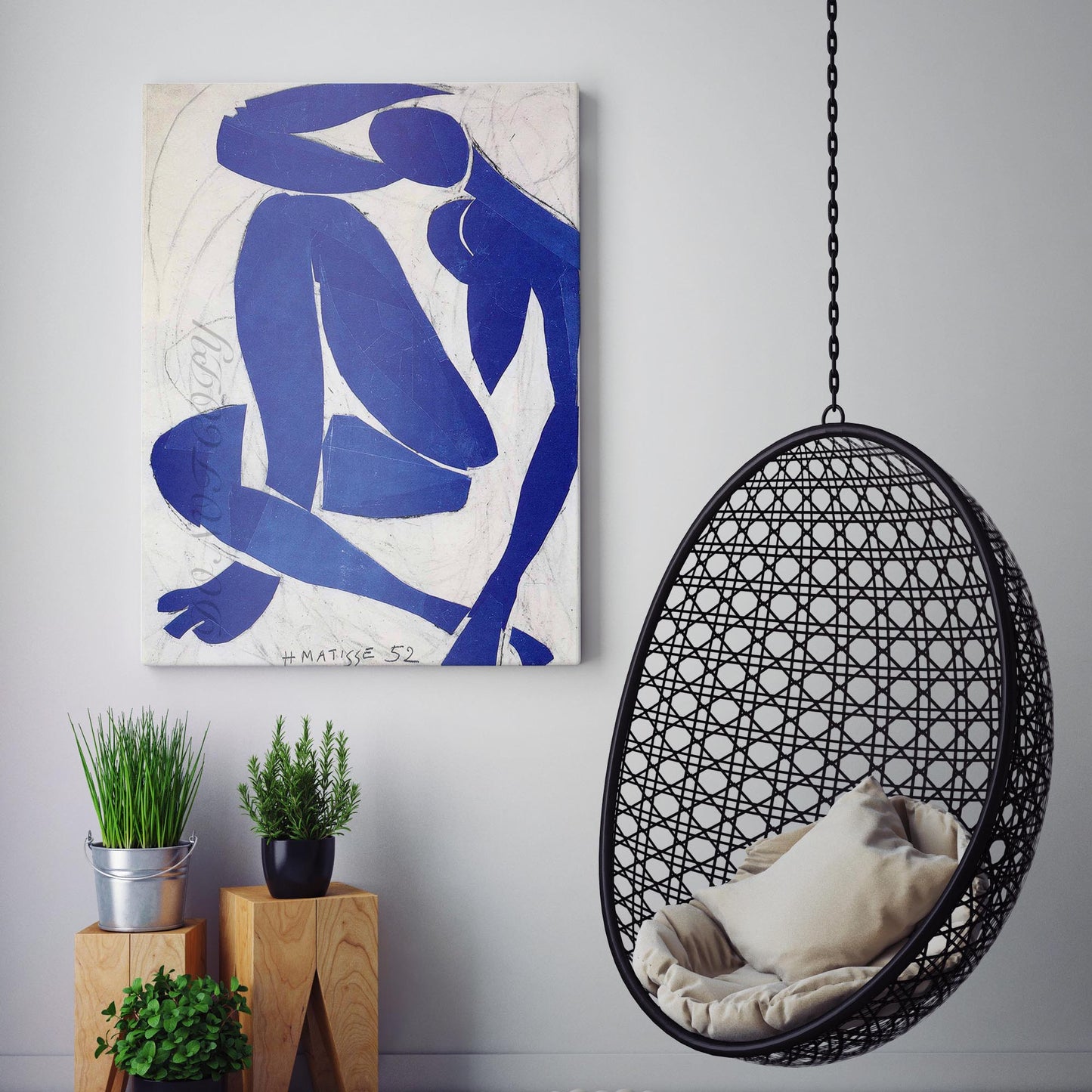 Blue Nude 1952 by Henri Matisse