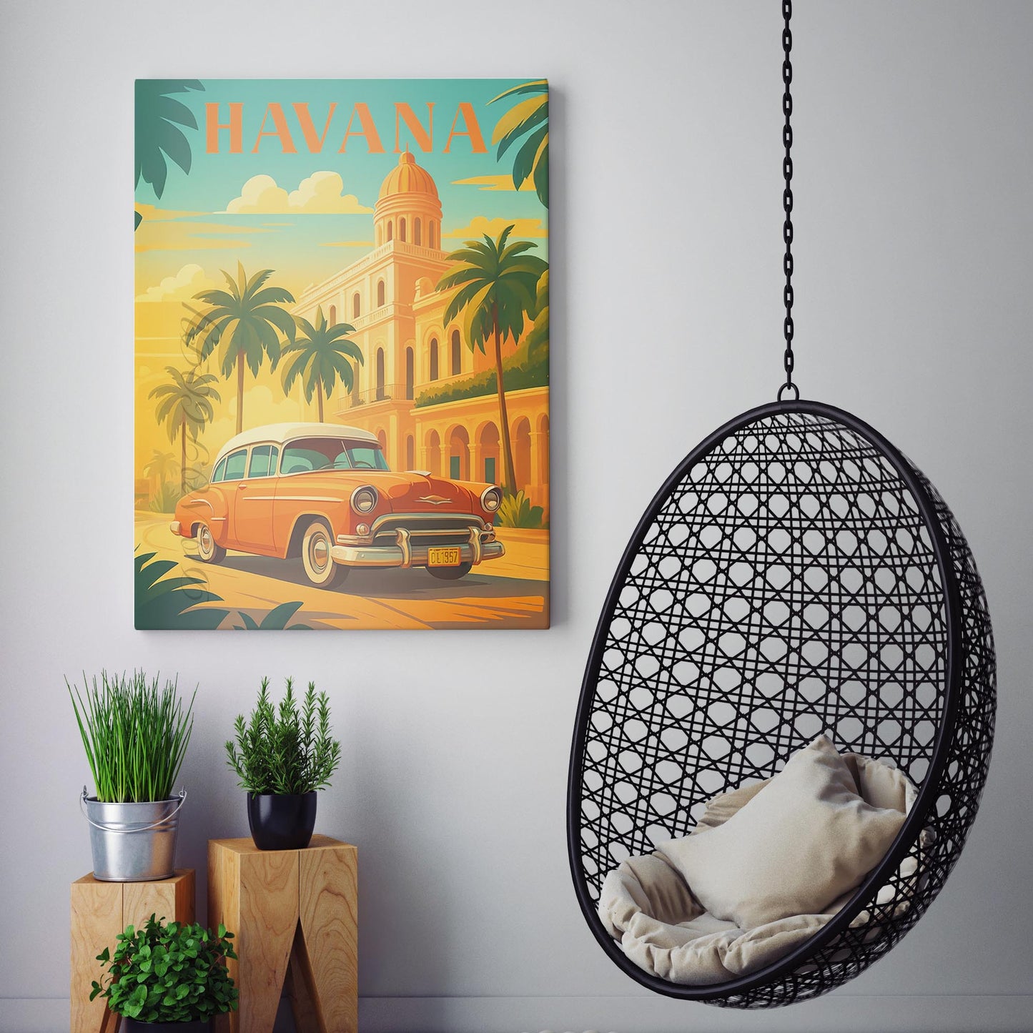 Havana Cuba Vintage Travel Poster