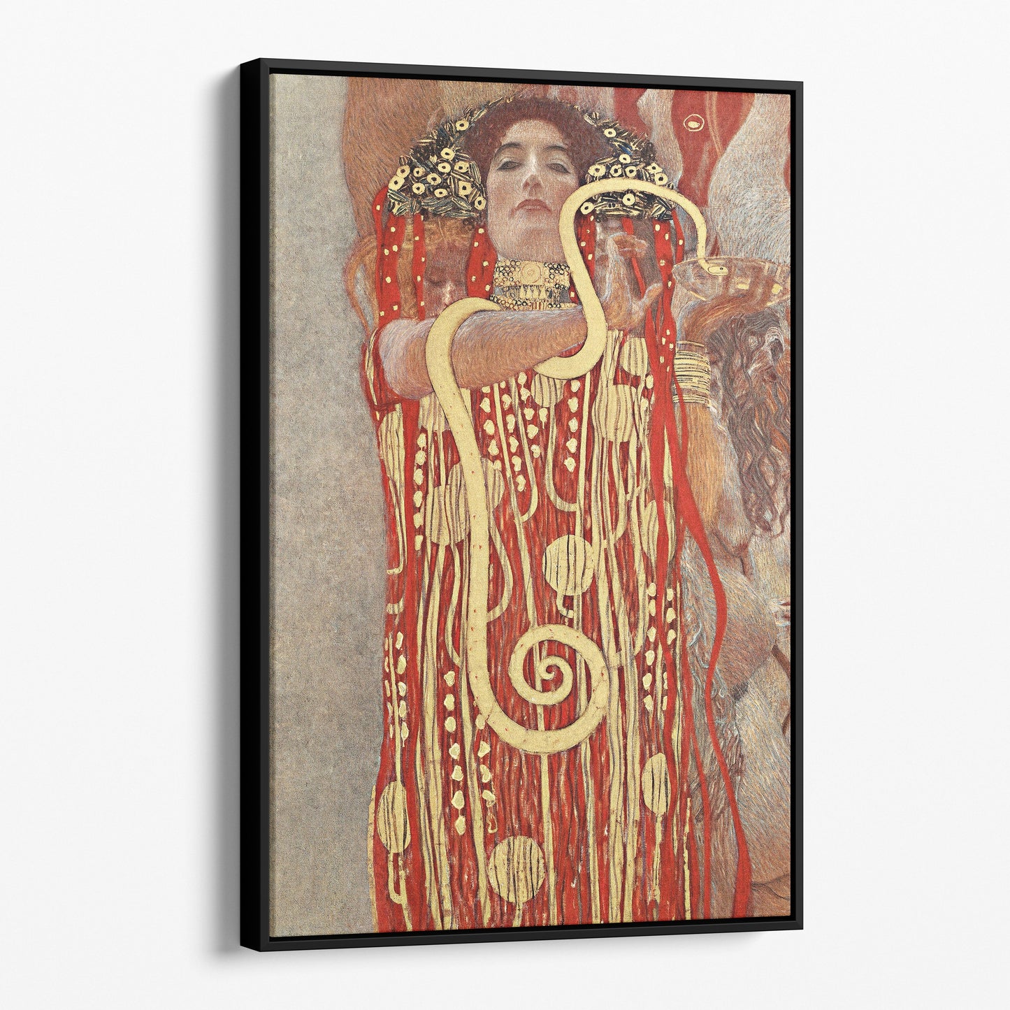 Hygieia Medicine Detail by Gustav Klimt