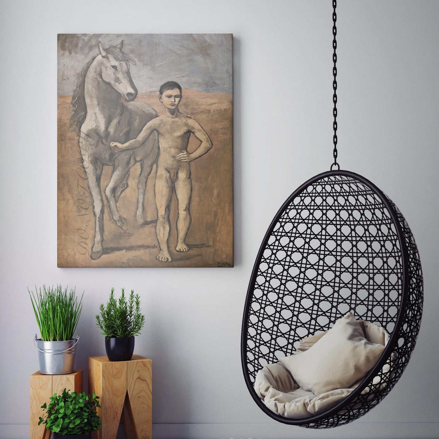 Boy Leading a Horse 1905 by Pablo Picasso