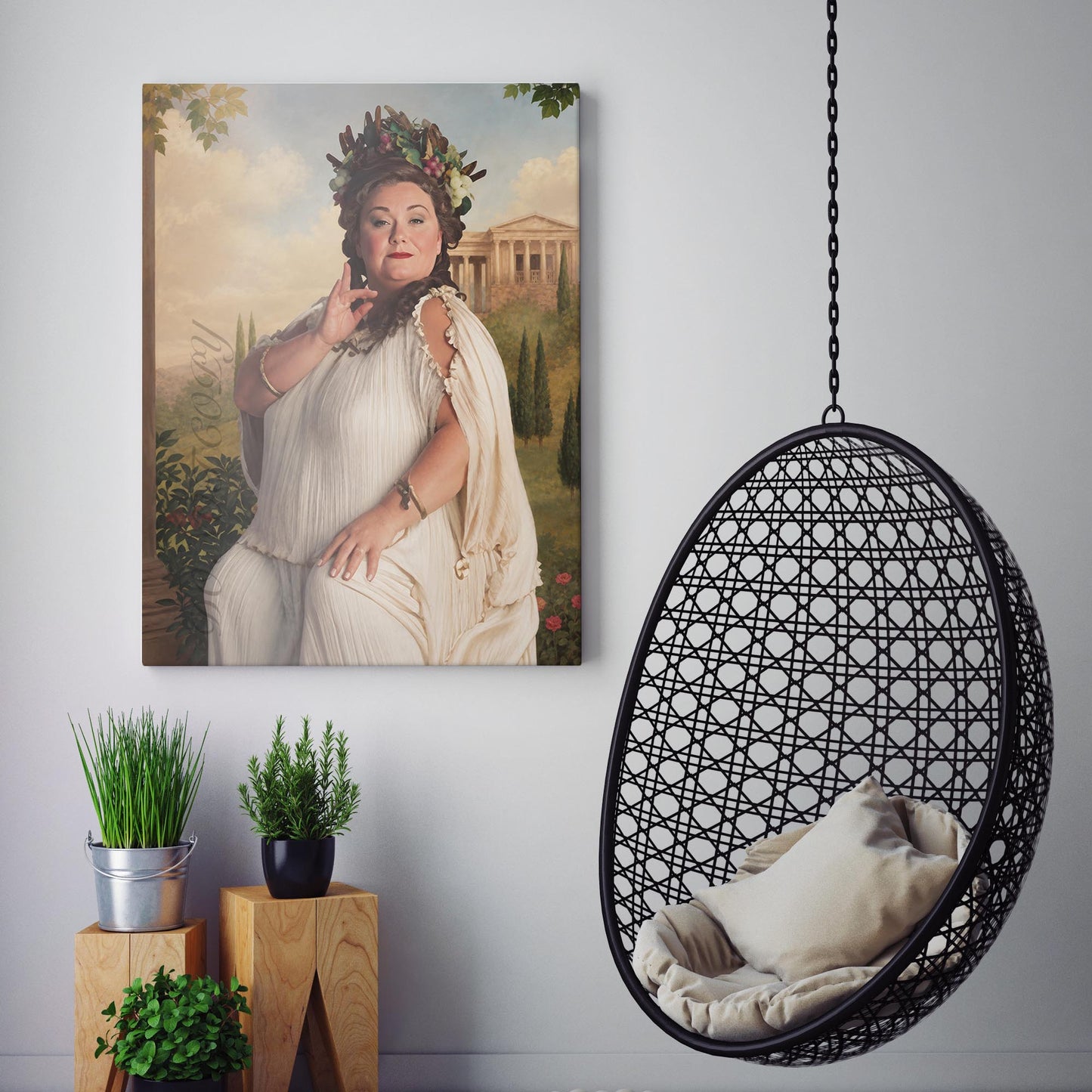 The Fat Lady Painting