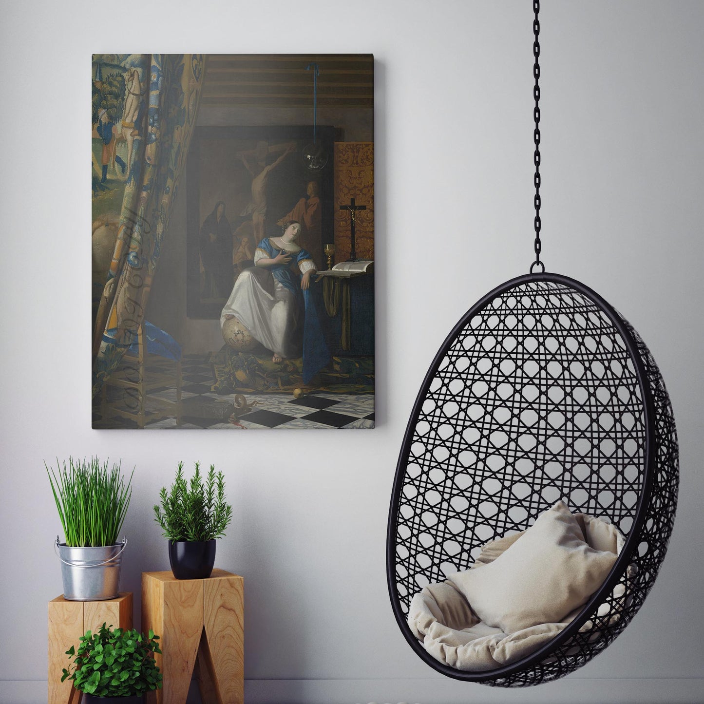 Allegory of the Catholic Faith - Vermeer