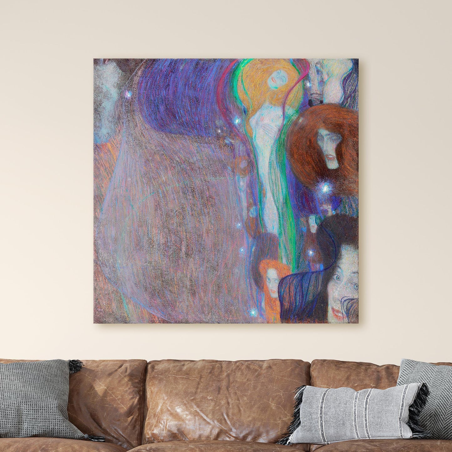 Will-O'-The-Wisps by Gustav Klimt