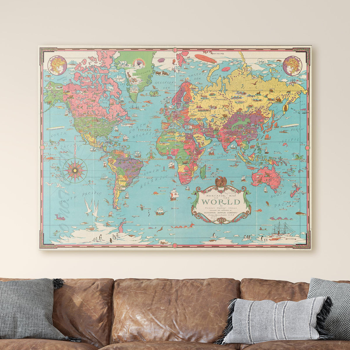 Mercator Map of the World