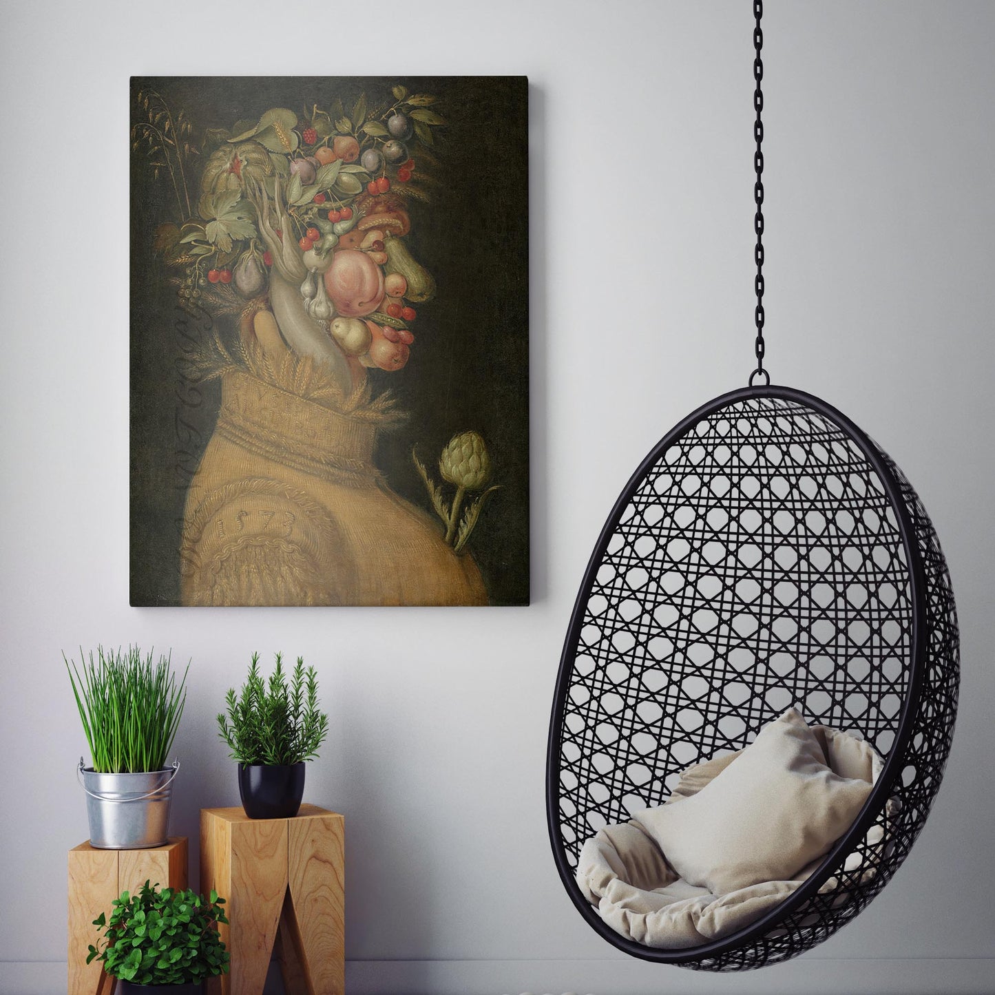 Summer - The Four Seasons by Giuseppe Arcimboldo